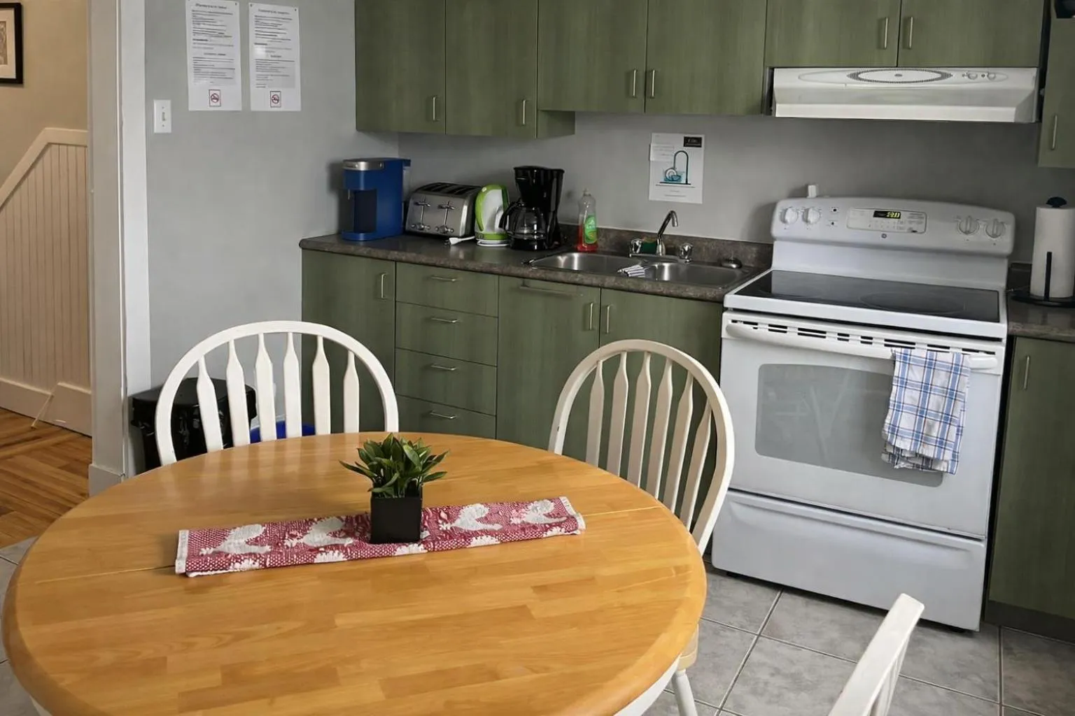 kitchen in Auberge L'Orpailleur