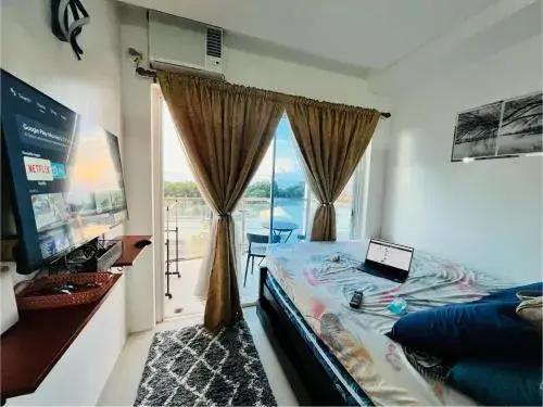 One-Bedroom Apartment in Condo at Primavera city next to SM Mall One-Bedroom Apartment in Condo at Primavera city next to SM Mall