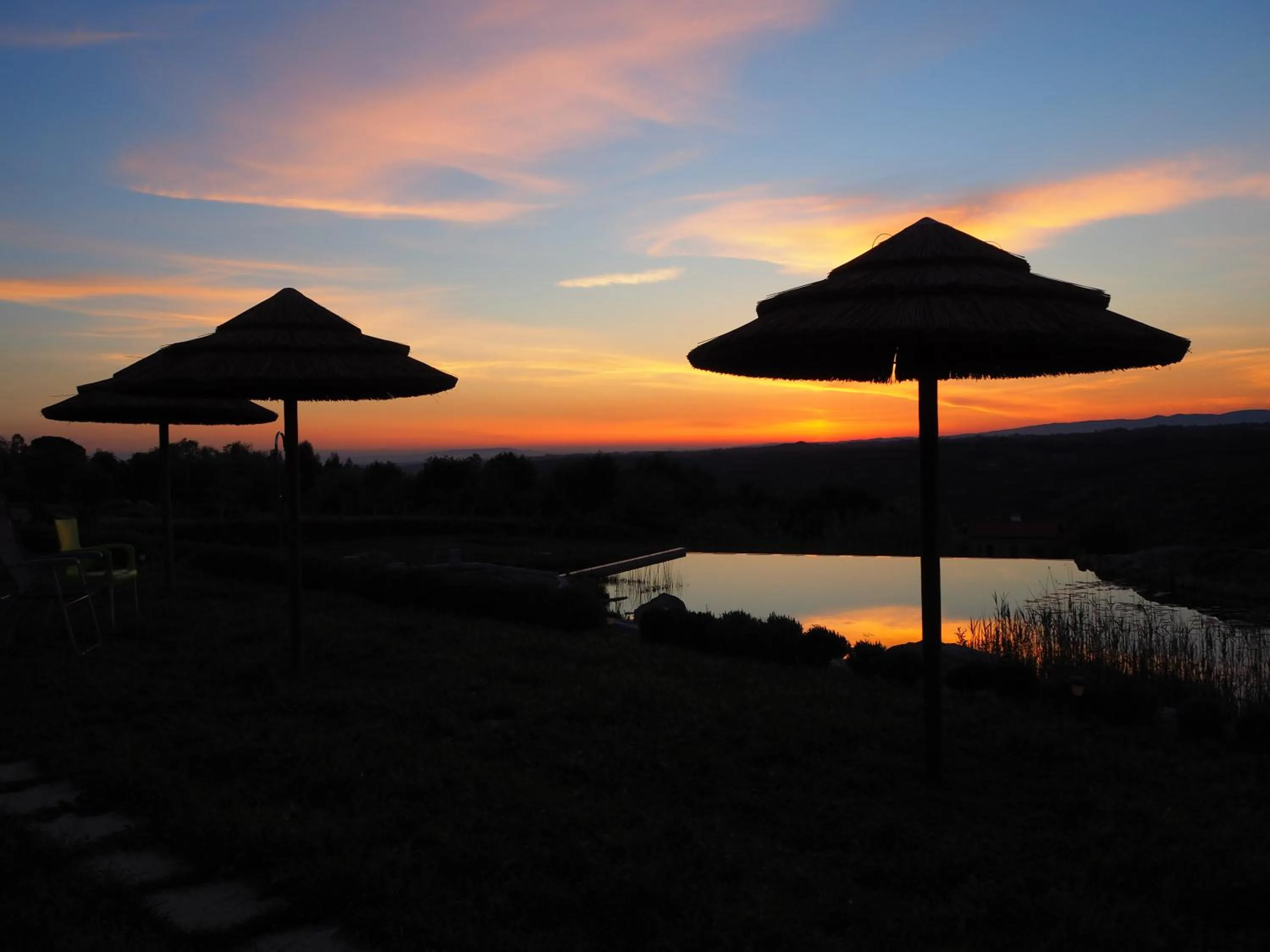 Pool view in Quinta Vale Porcacho