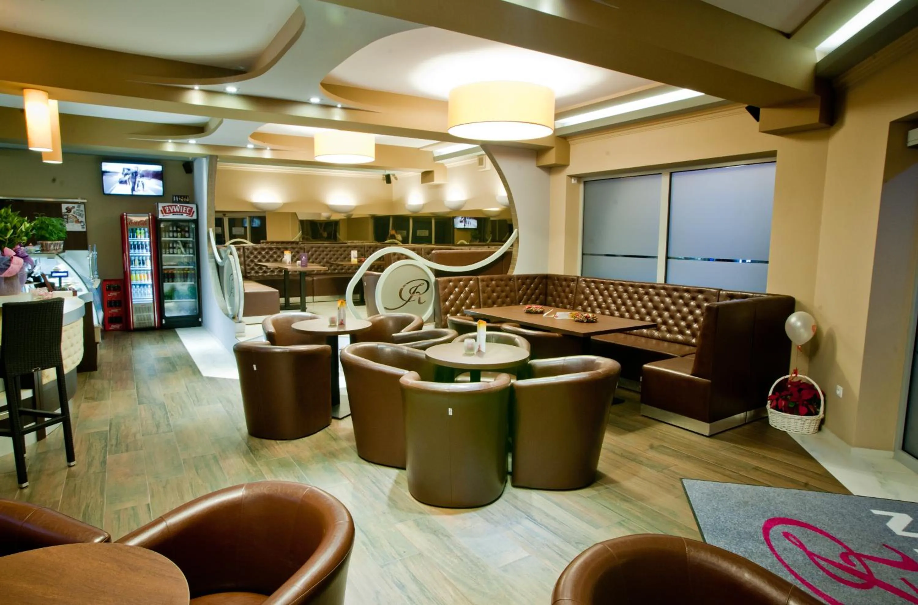 Lounge or bar in Apartamenty Rubin