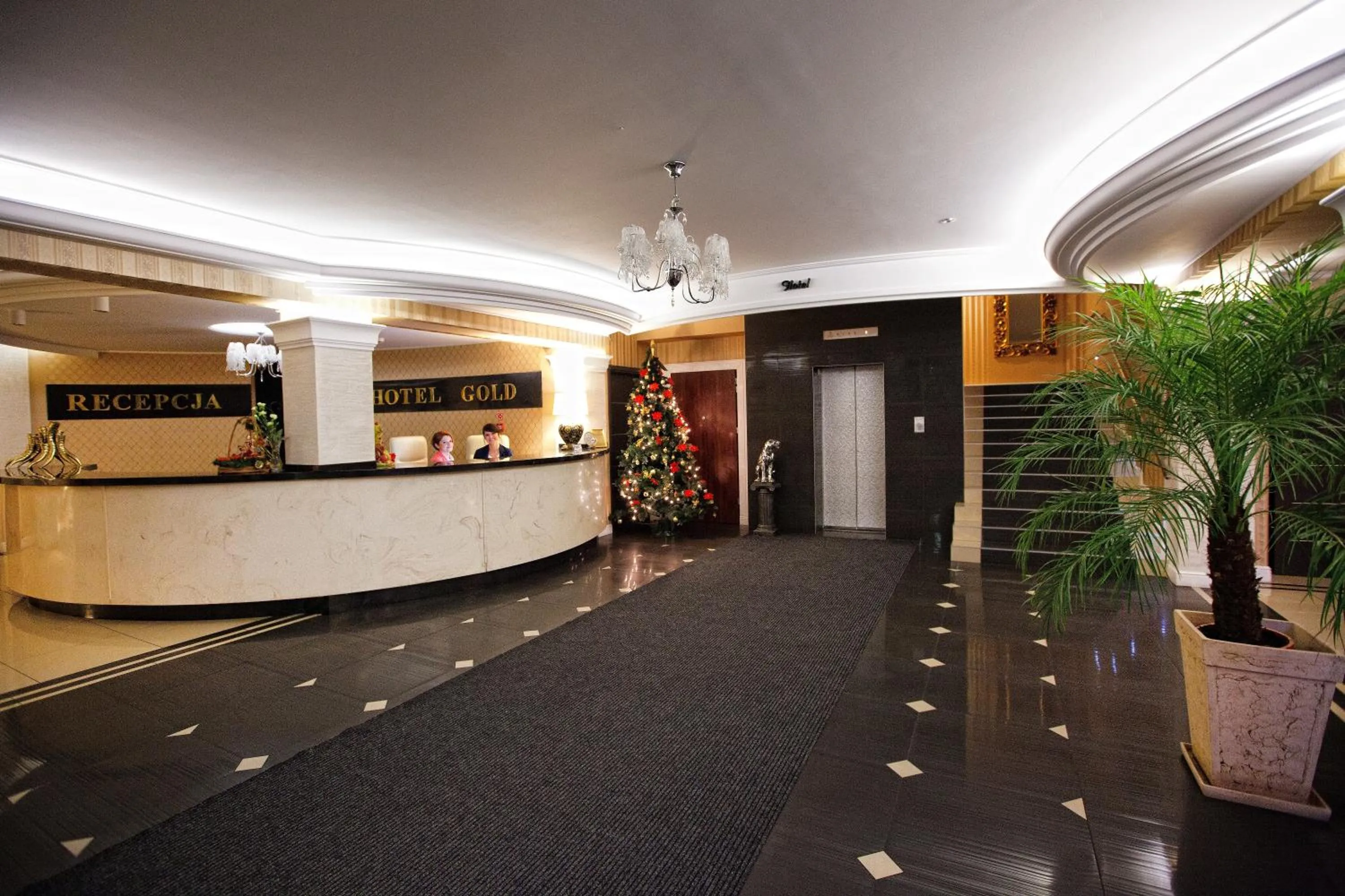 Lobby or reception in Hotel Gold
