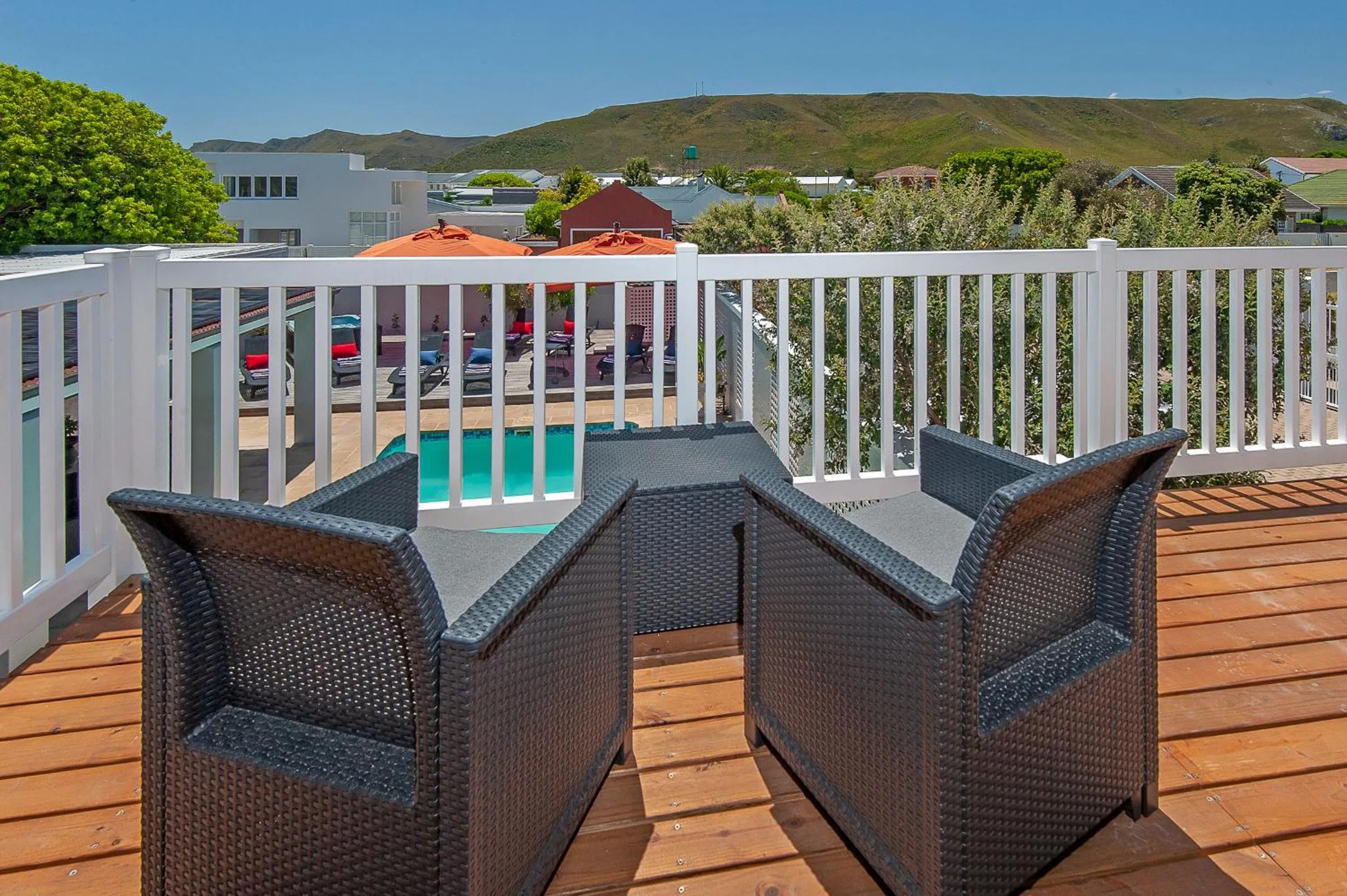 Patio in Villa Venusta Luxury Guesthouse - Solar Power