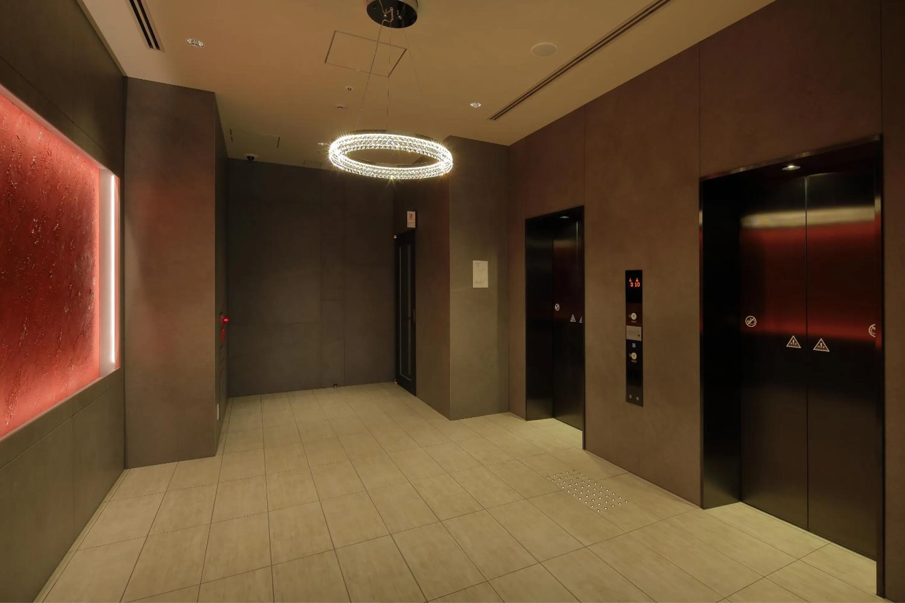 elevator in Via Inn Umeda