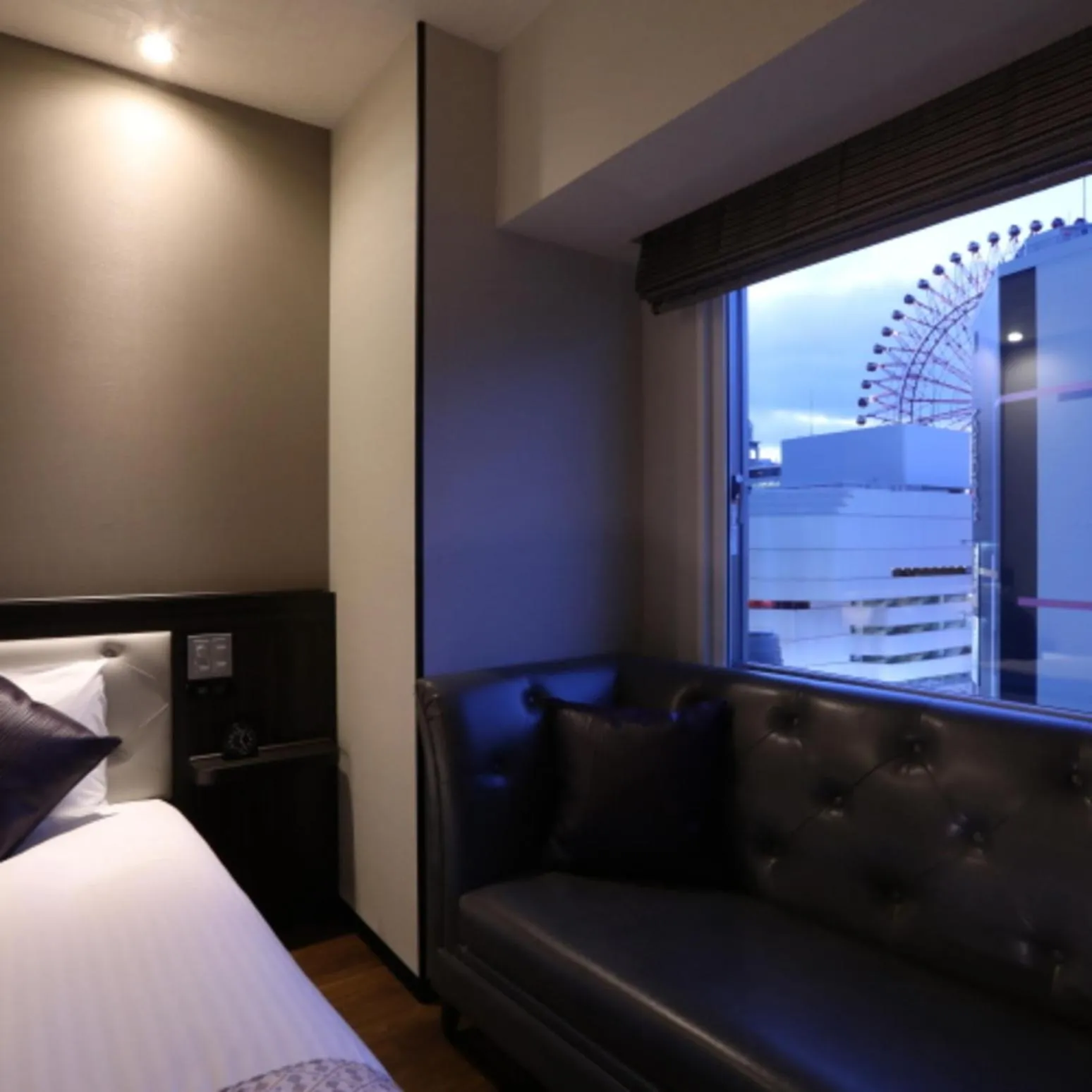 View (from property/room), Bed in Via Inn Umeda