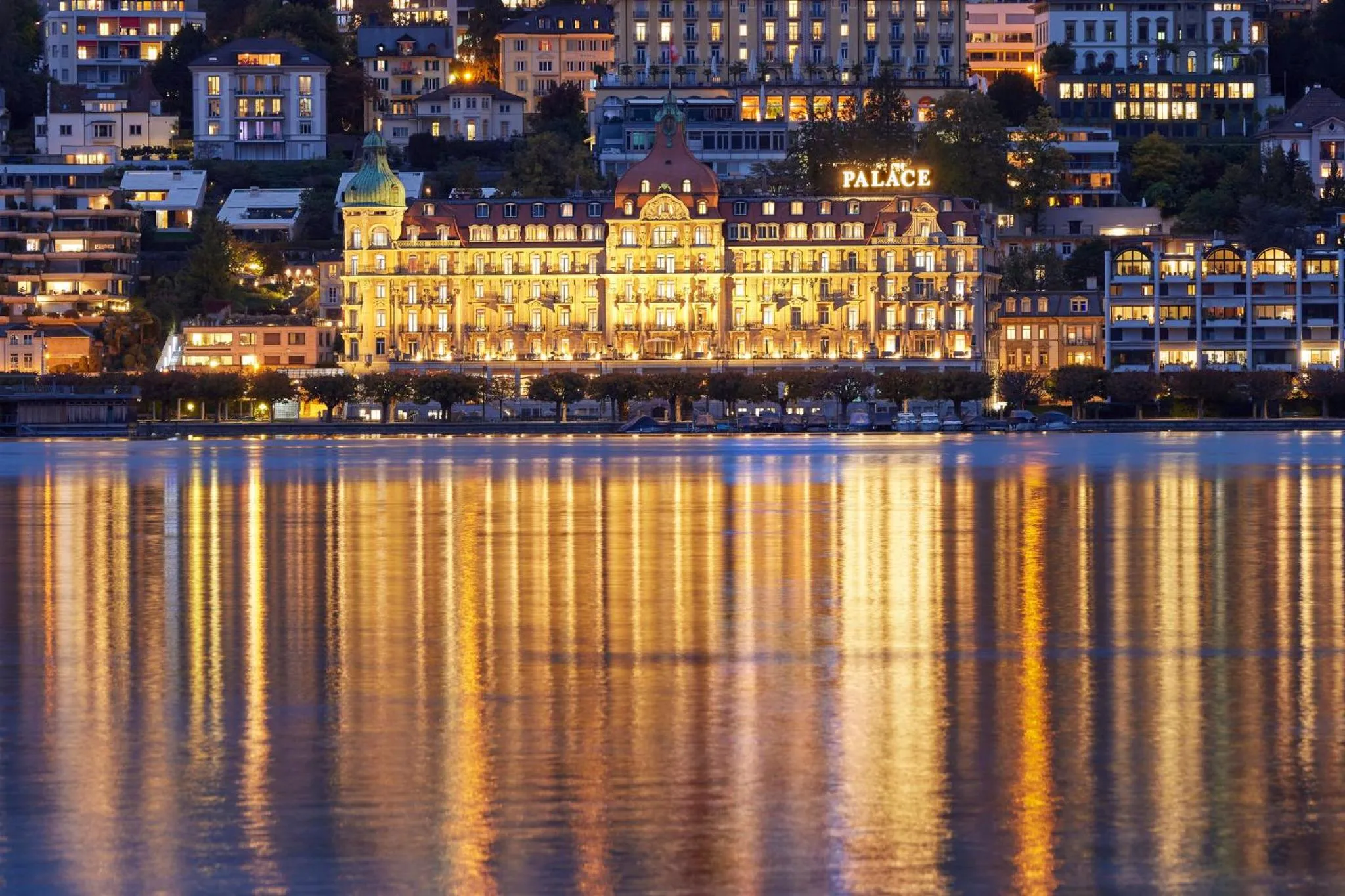 Property building in Mandarin Oriental Palace, Luzern