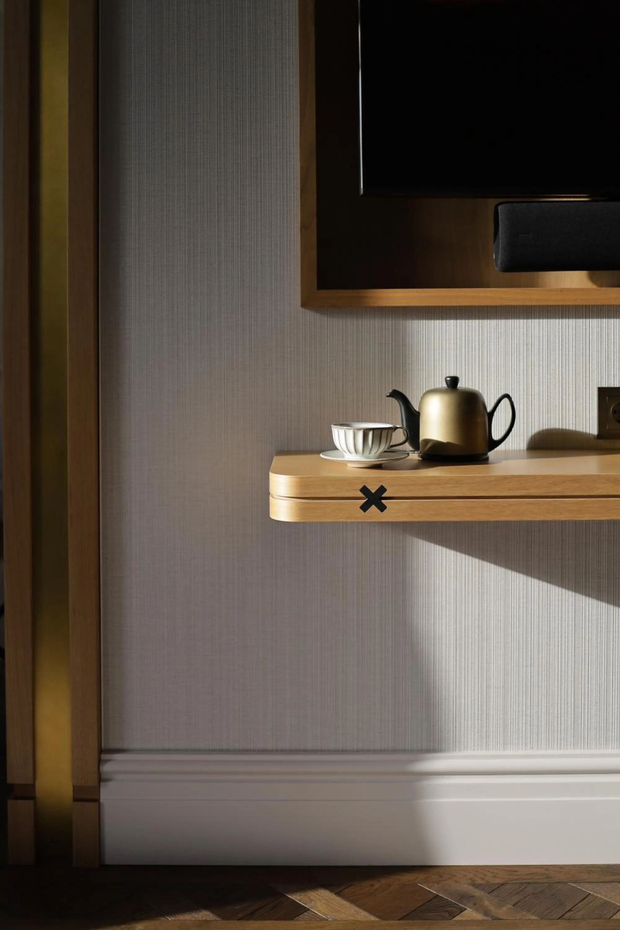 Decorative detail in Mandarin Oriental Palace, Luzern