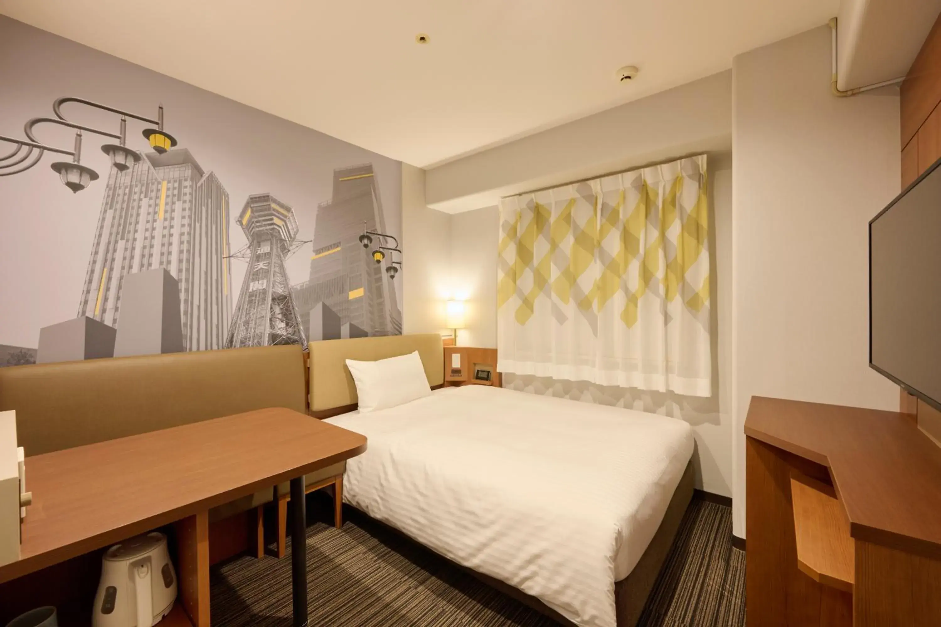 Bed in Via Inn Shin Osaka Bed in Via Inn Shin Osaka