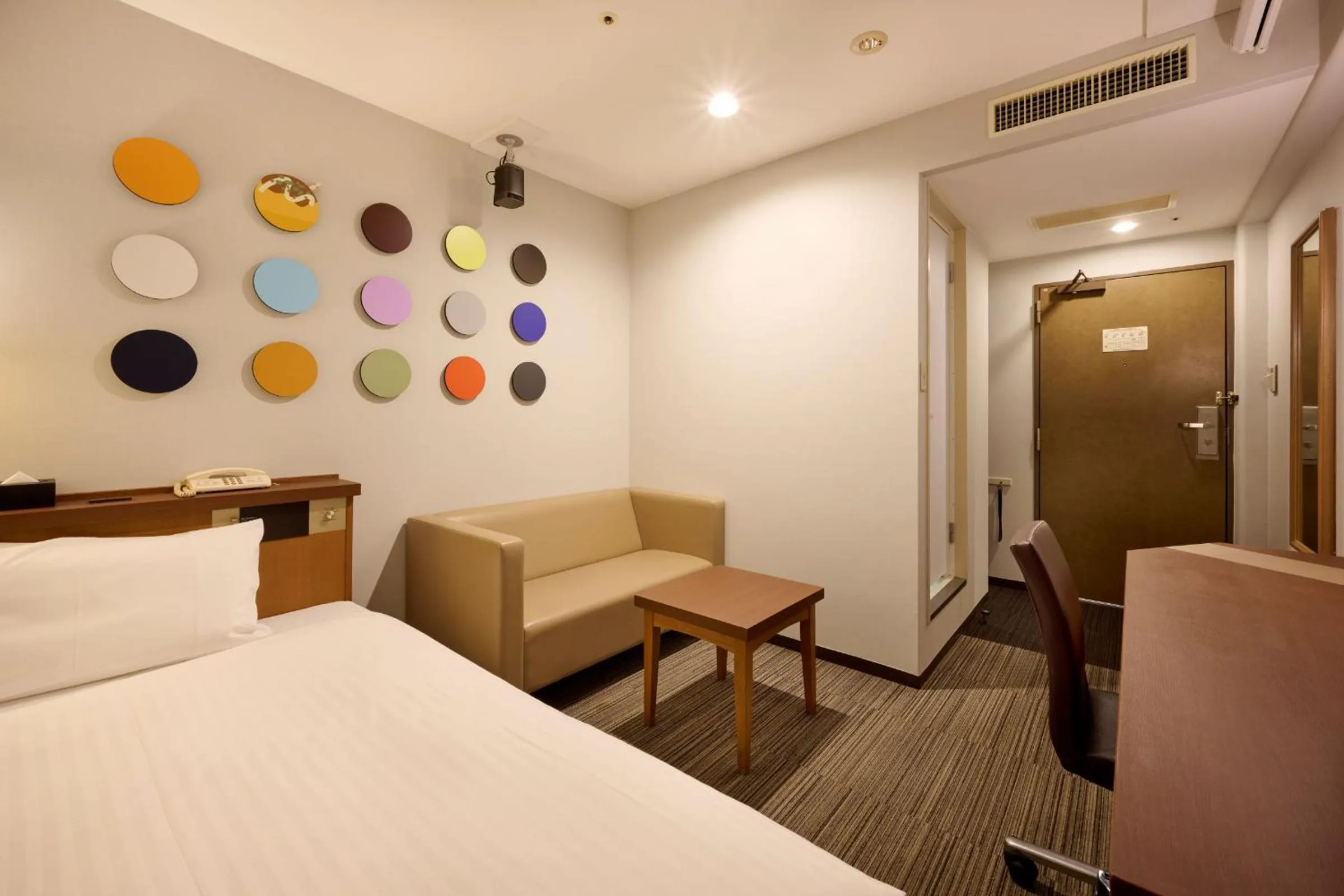 Bed in Via Inn Shin Osaka