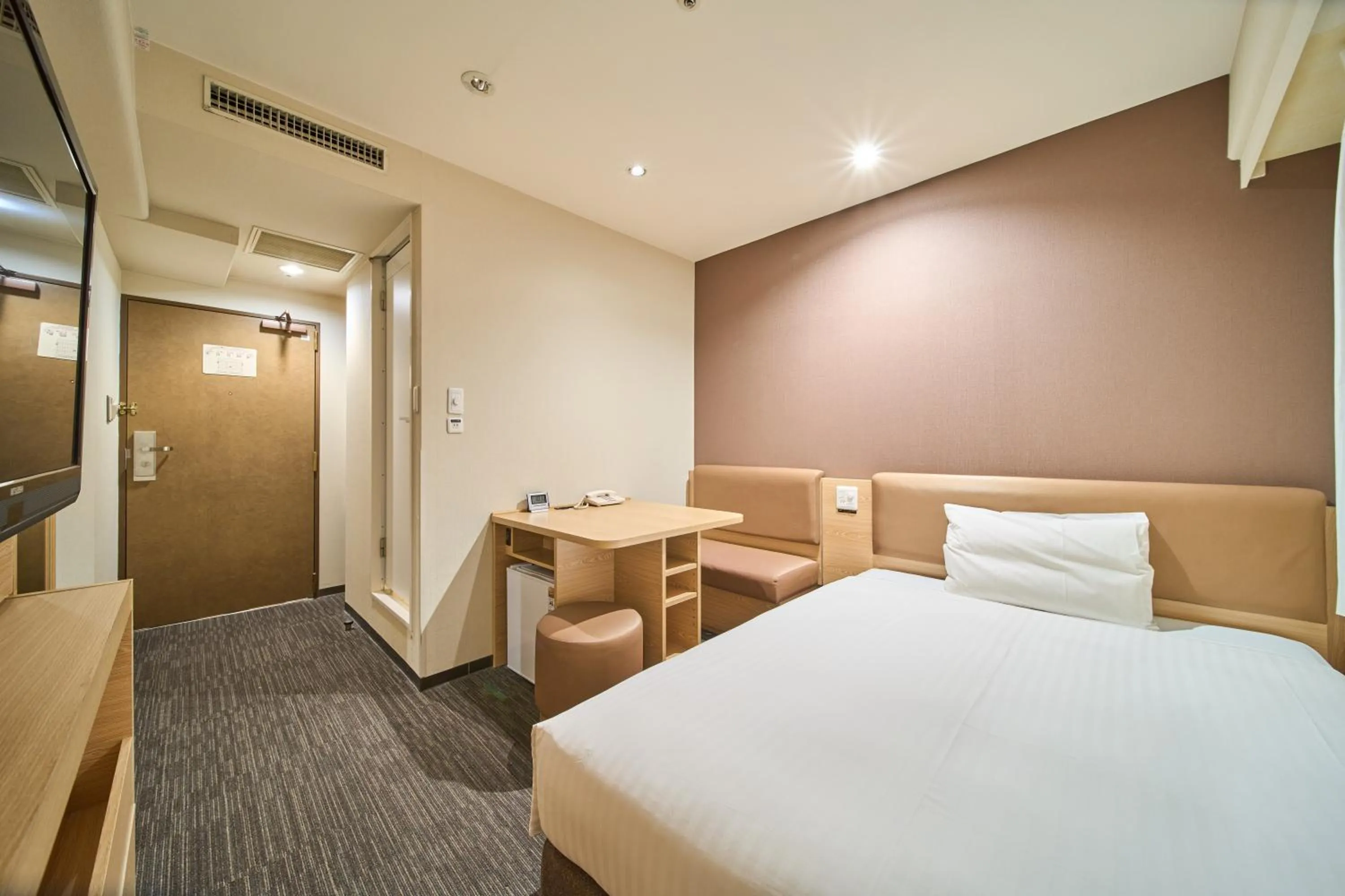 Bed in Via Inn Shin-Osaka West