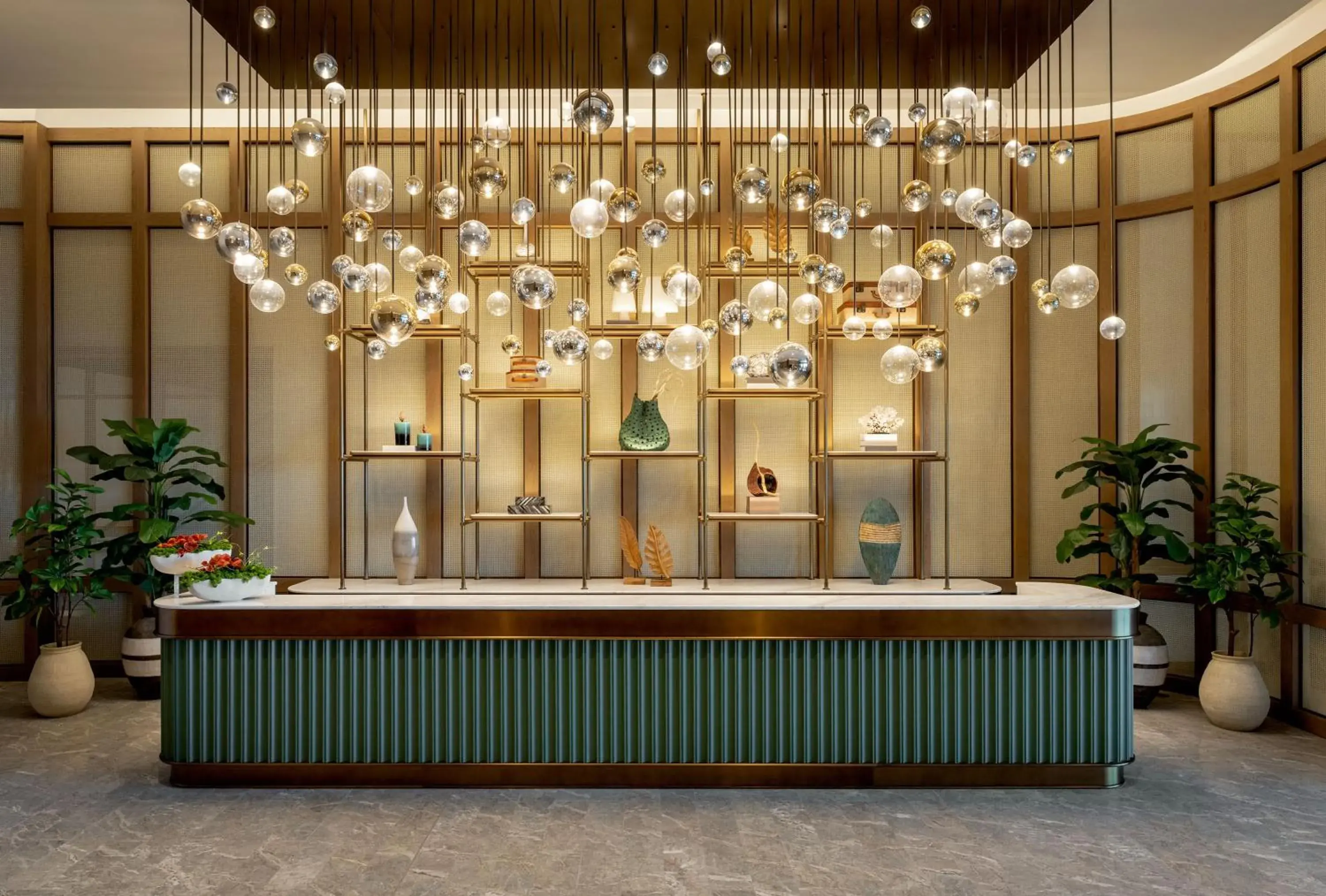 Lobby or reception in The Fullerton Ocean Park Hotel Hong Kong Lobby or reception in The Fullerton Ocean Park Hotel Hong Kong