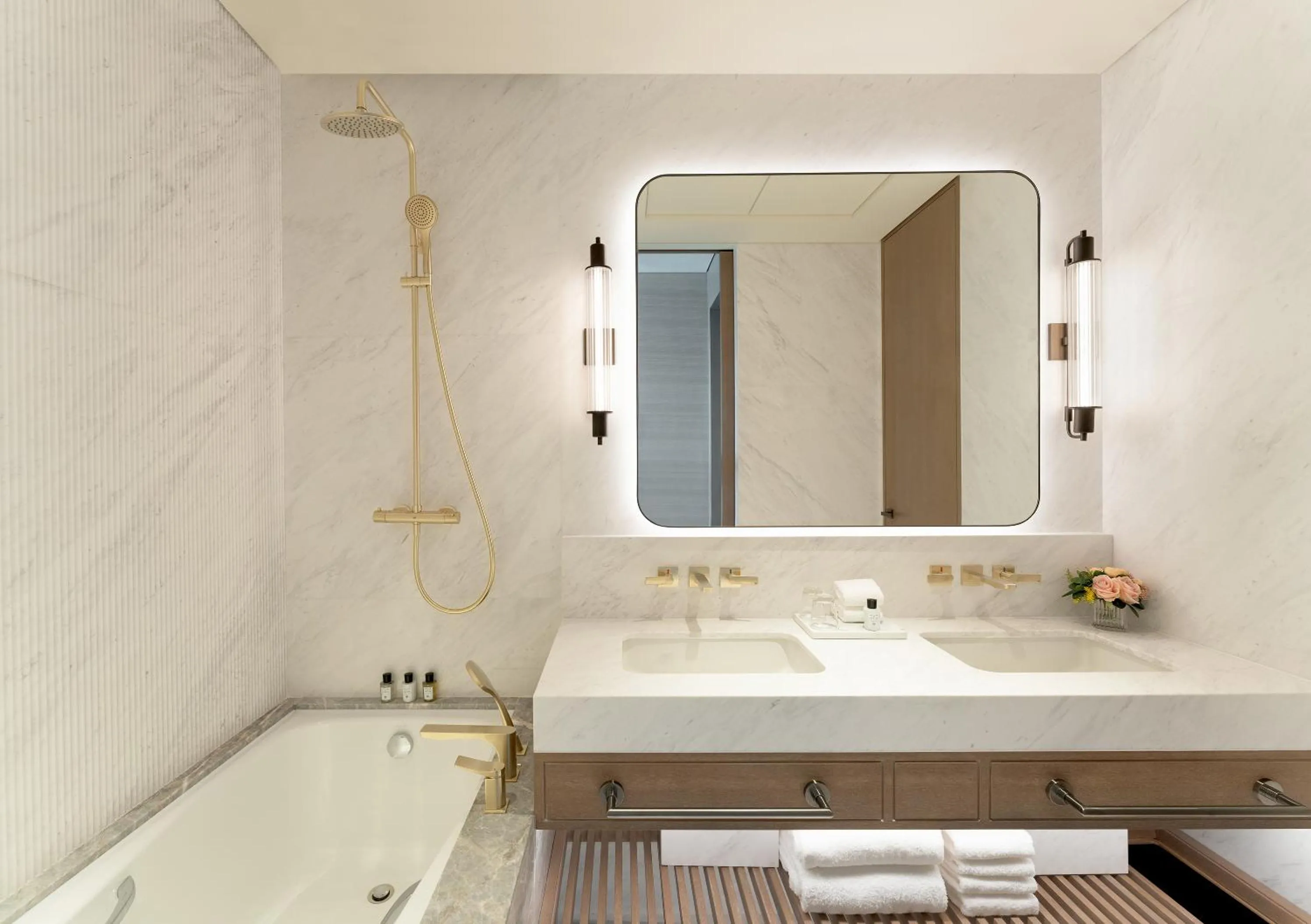 Bathroom in The Fullerton Ocean Park Hotel Hong Kong