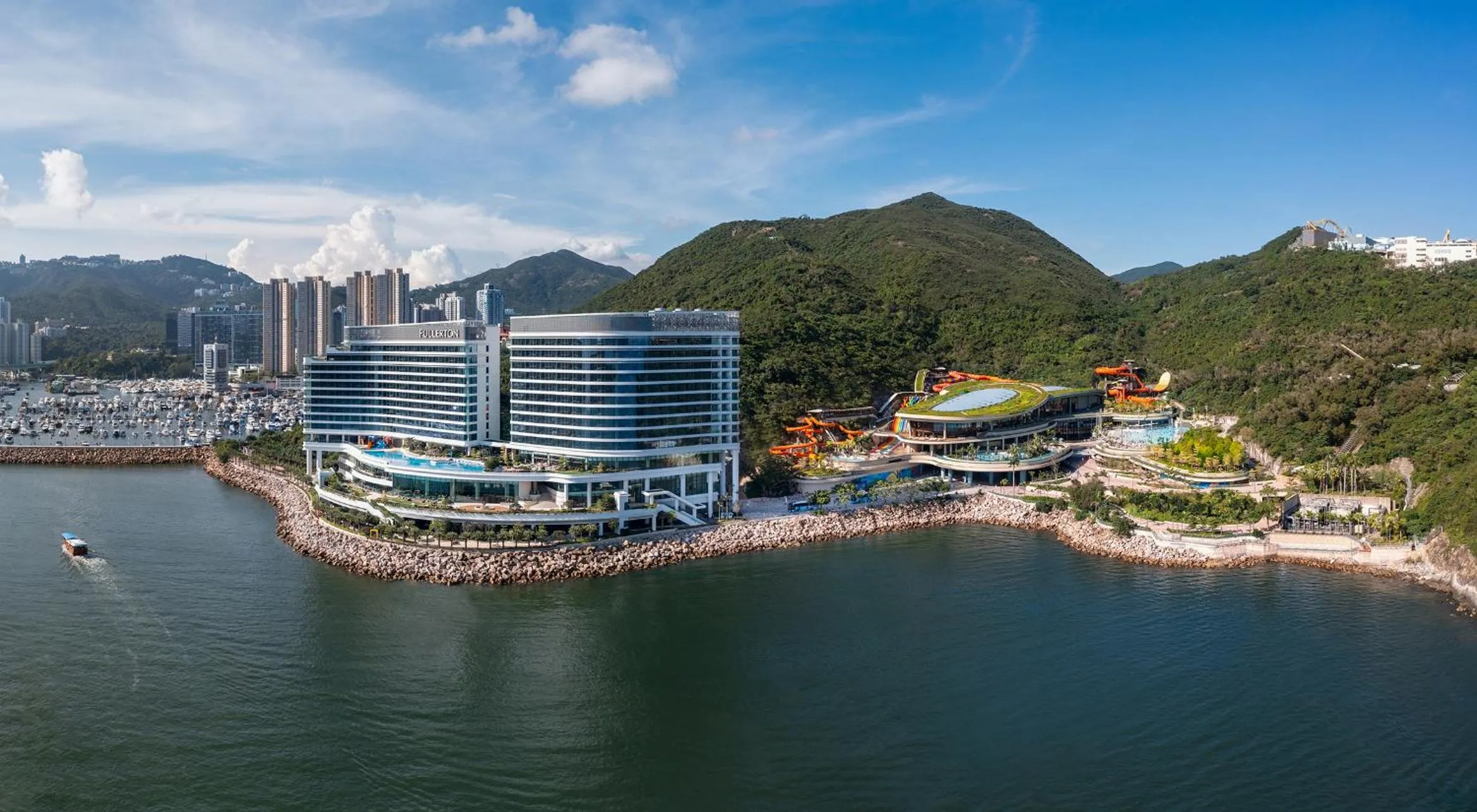 Property building in The Fullerton Ocean Park Hotel Hong Kong