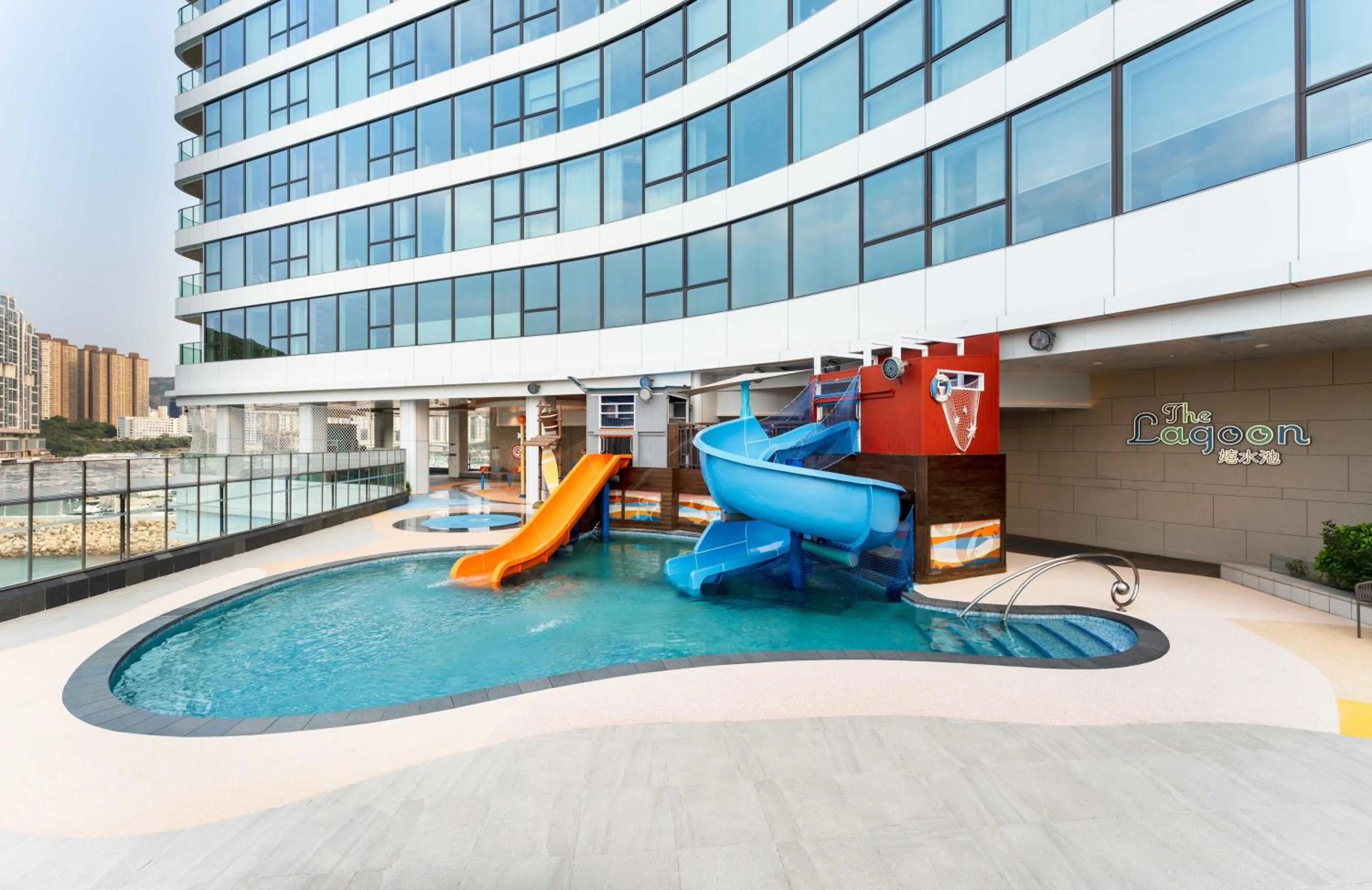 Swimming pool in The Fullerton Ocean Park Hotel Hong Kong