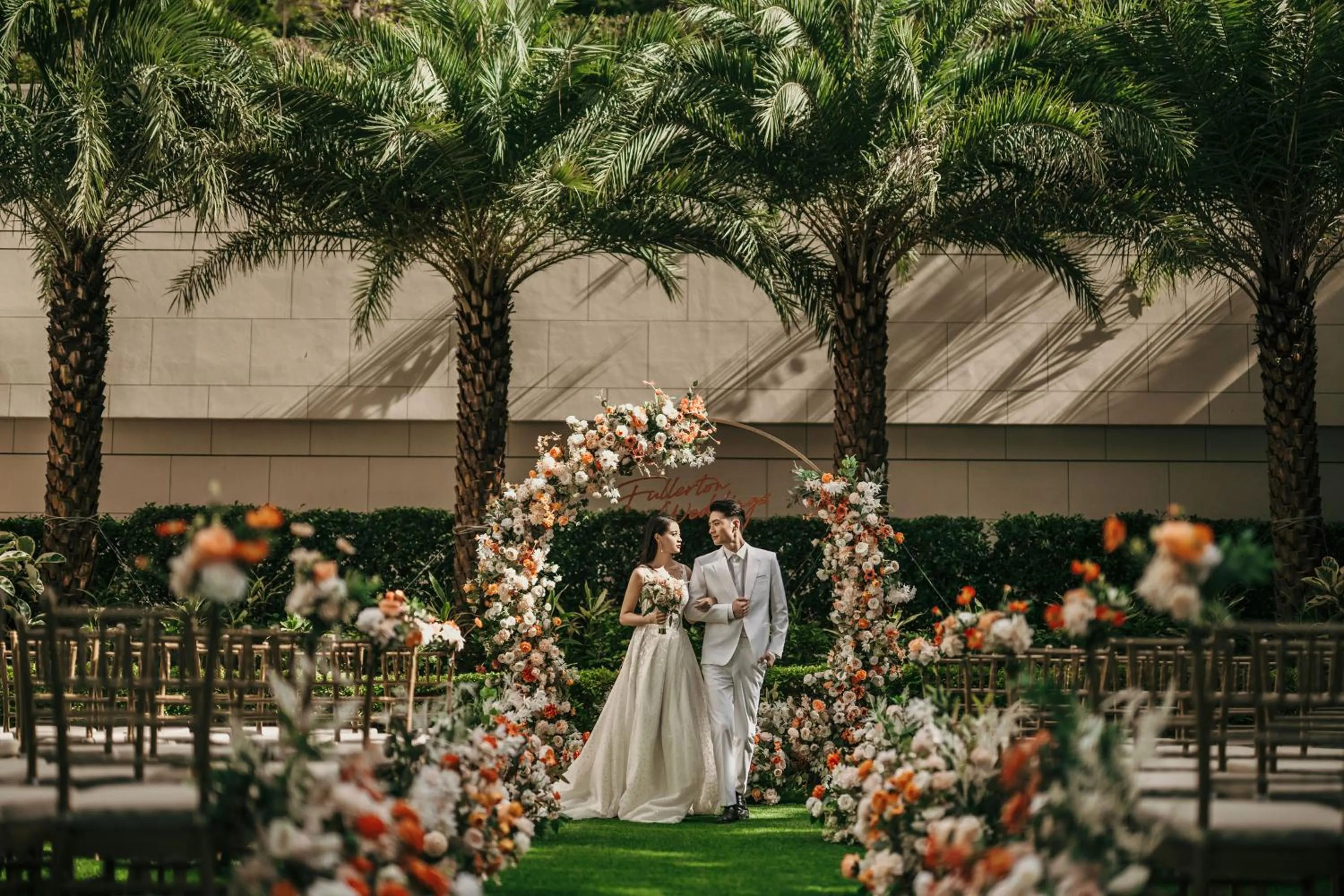 wedding in The Fullerton Ocean Park Hotel Hong Kong