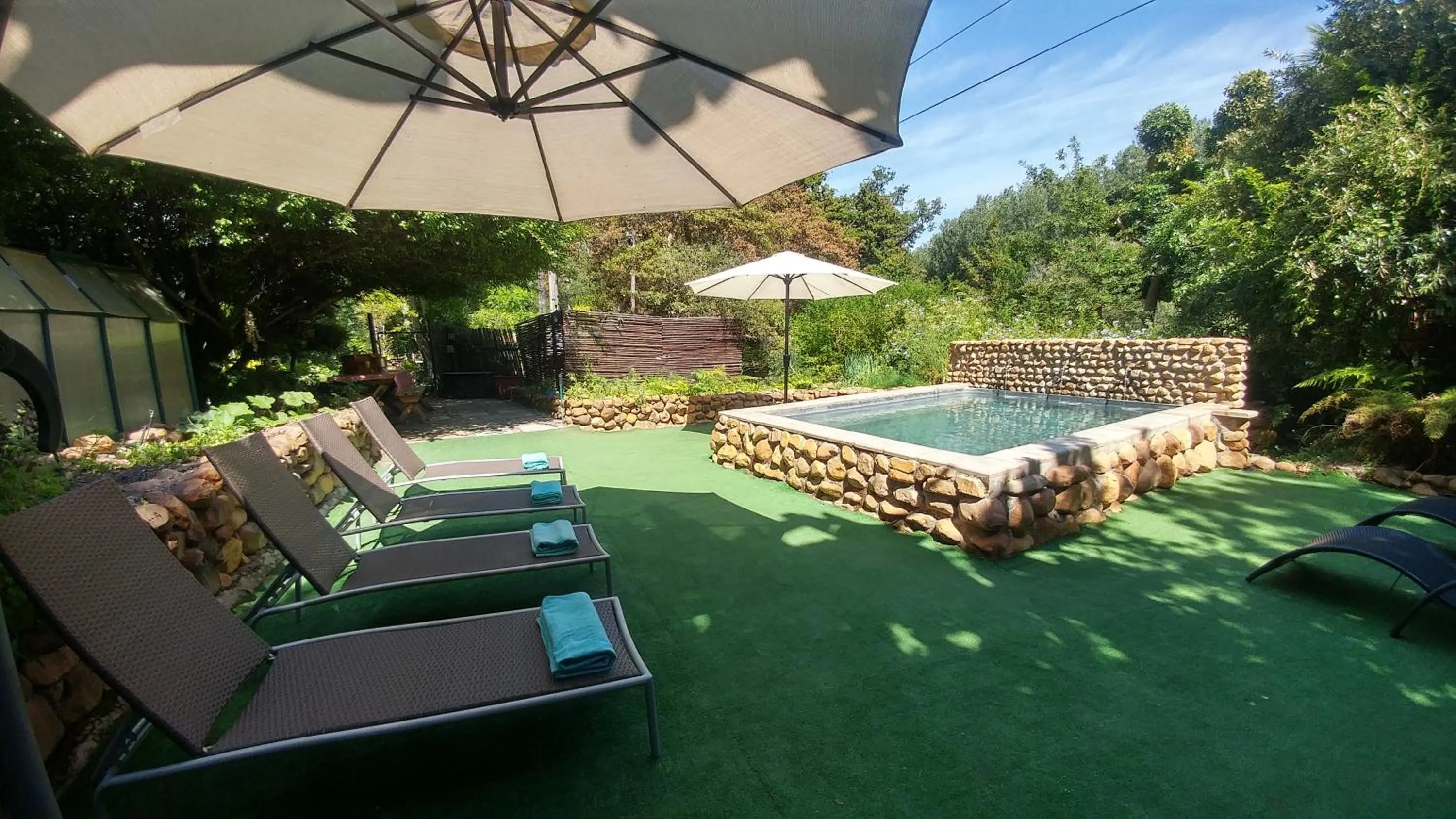 Garden in Aan De Vliet Guest House
