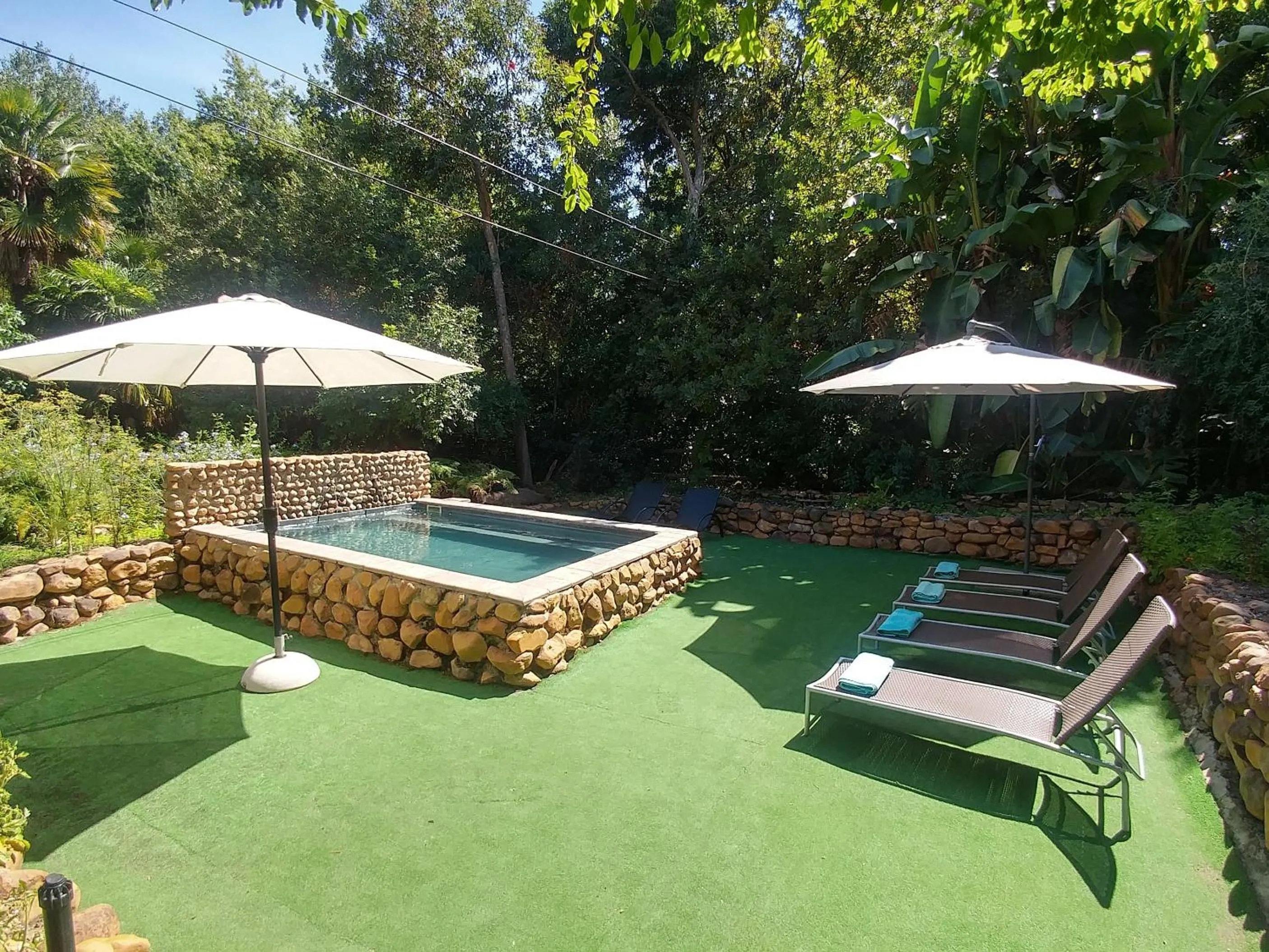 Swimming pool in Aan De Vliet Guest House