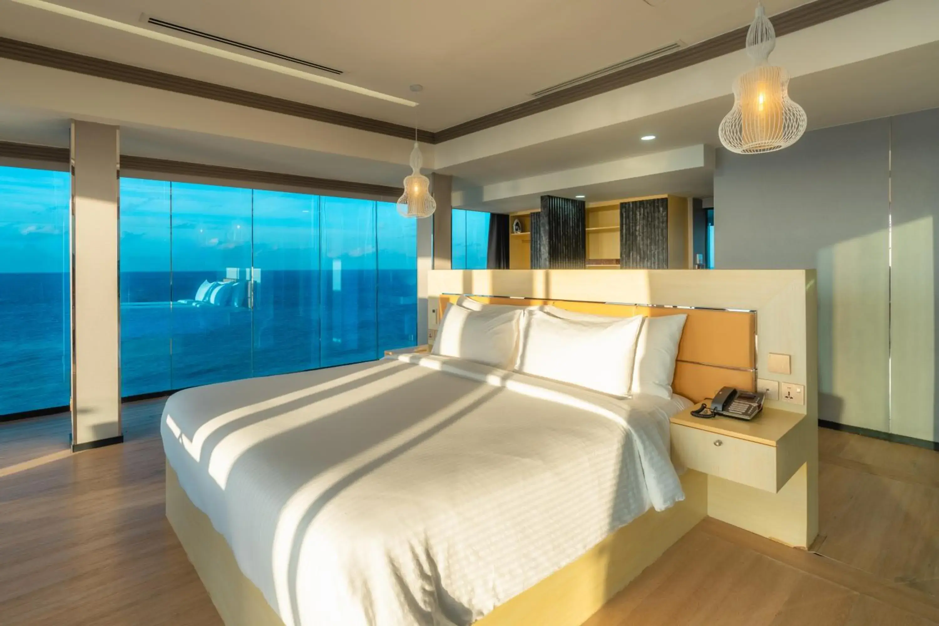 Bed in Swarn by Hawks Hotels Kamadhoo Baa Atoll Bed in Swarn by Hawks Hotels Kamadhoo Baa Atoll