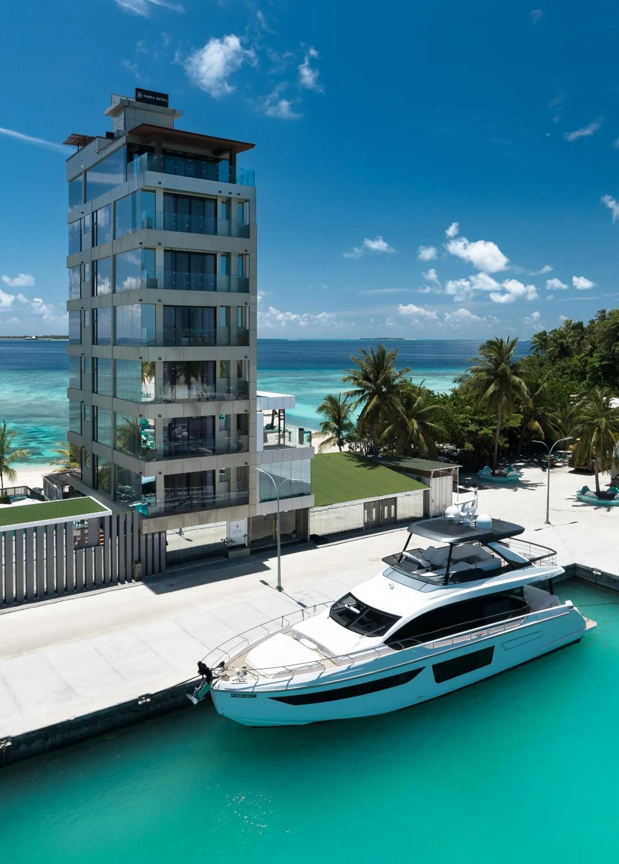 Property building in Swarn by Hawks Hotels Kamadhoo Baa Atoll