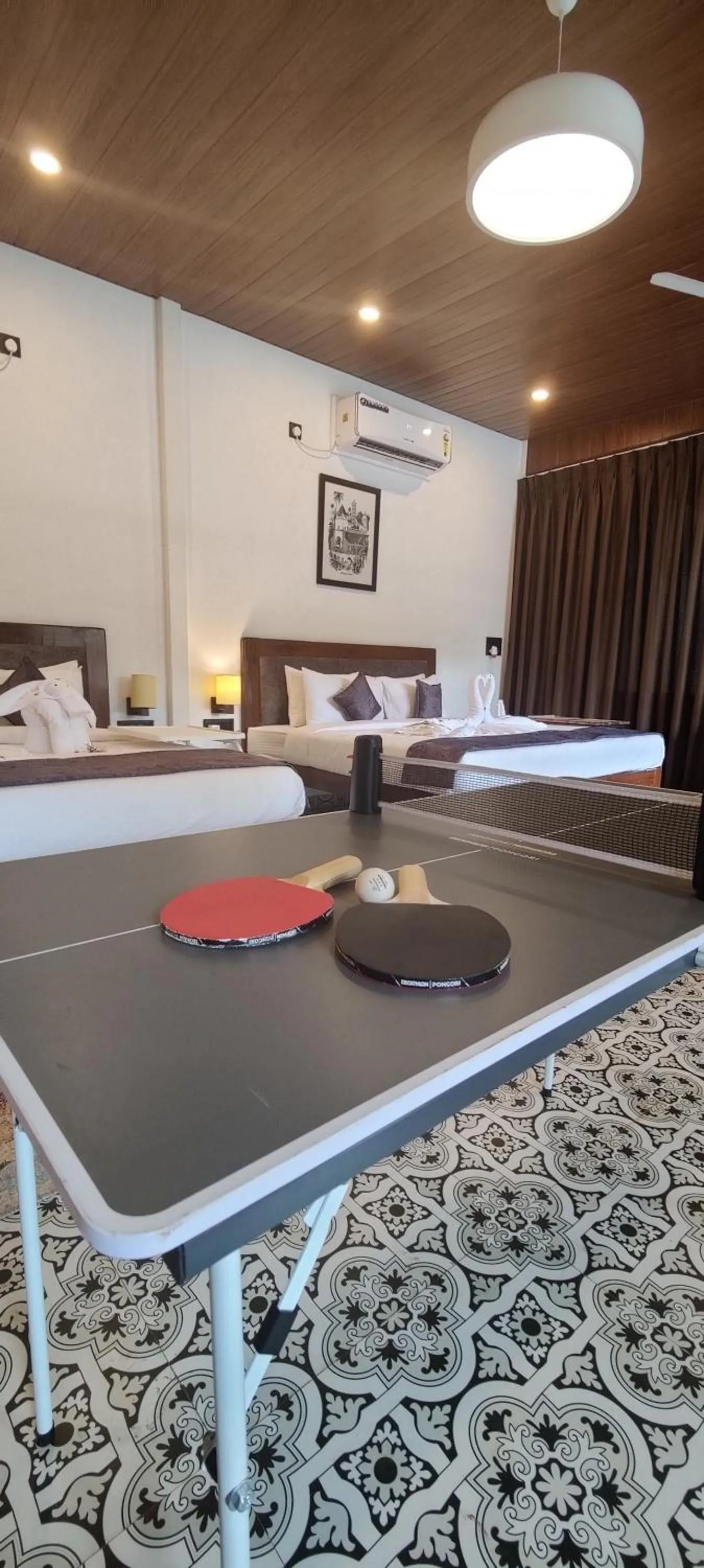 Game Room in Whiteflower Cottages Vagator