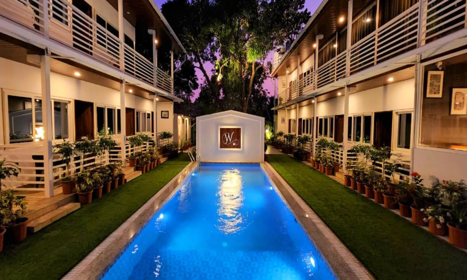 Property building in Whiteflower Cottages Vagator