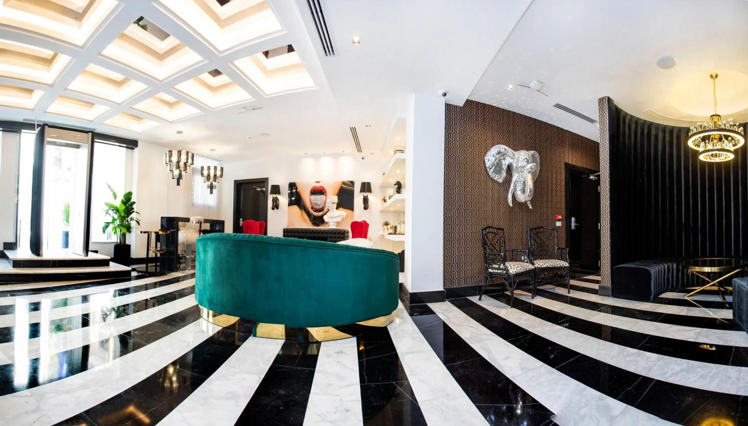 Lobby or reception in Hotel Philosophy