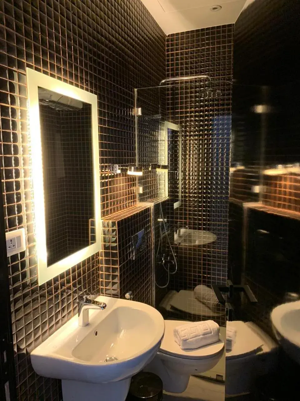 Bathroom in Hotel Philosophy Bathroom in Hotel Philosophy