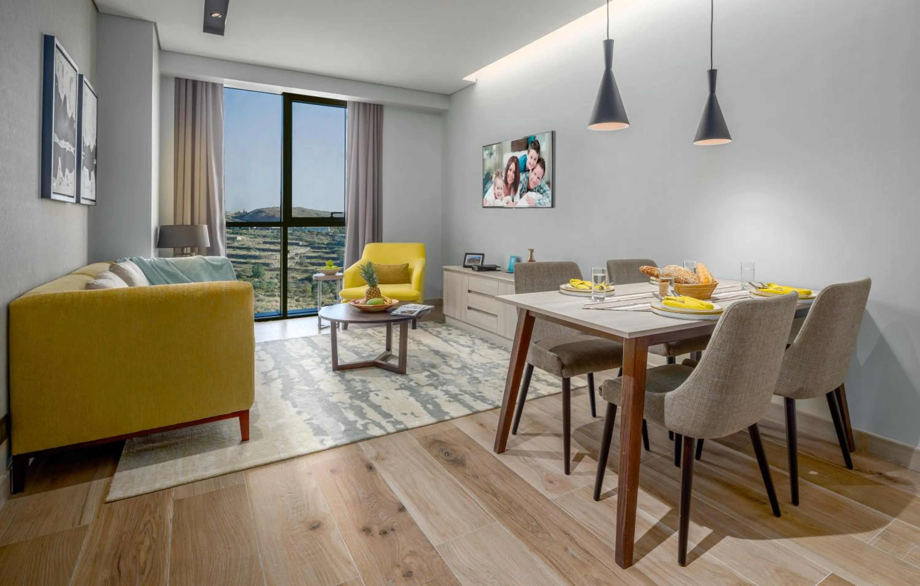 Living room in Citadines Abha