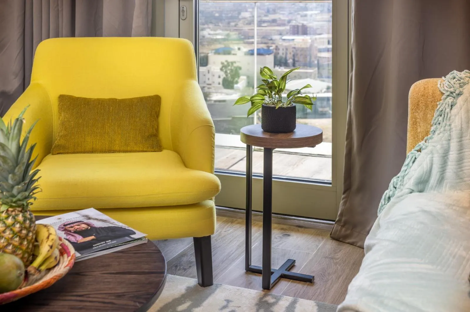 Seating area in Citadines Abha