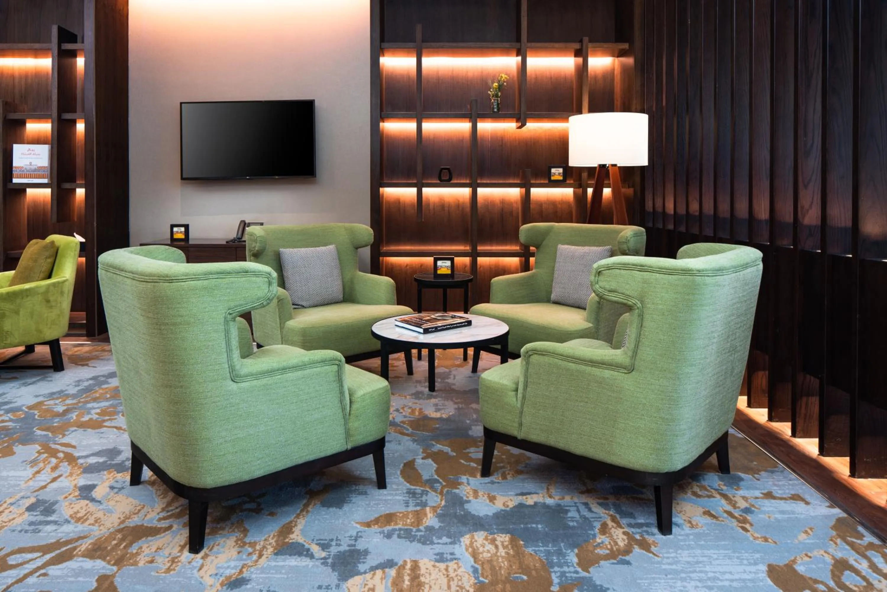 Communal lounge/ TV room in Citadines Abha