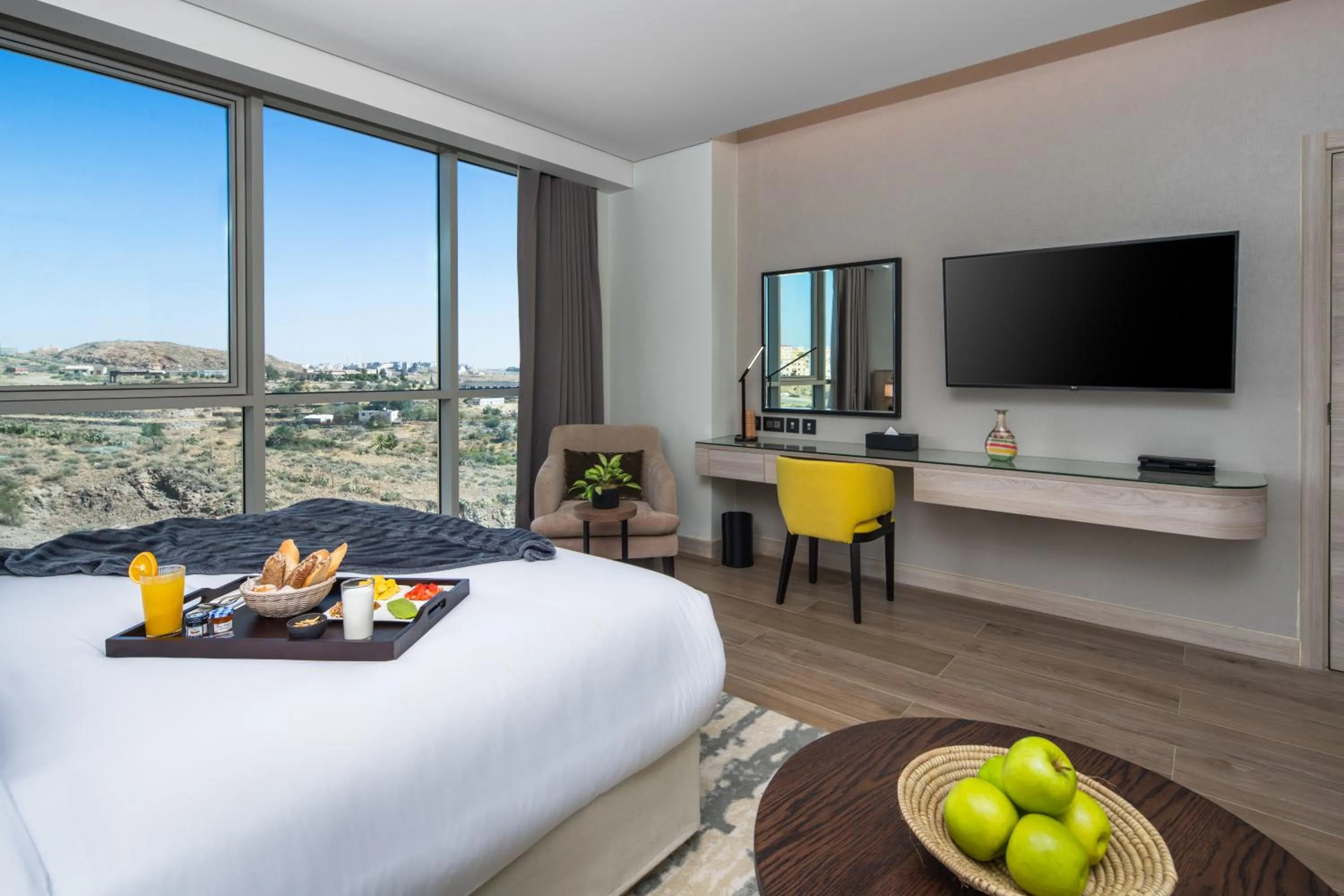 Bedroom, Bed in Citadines Abha