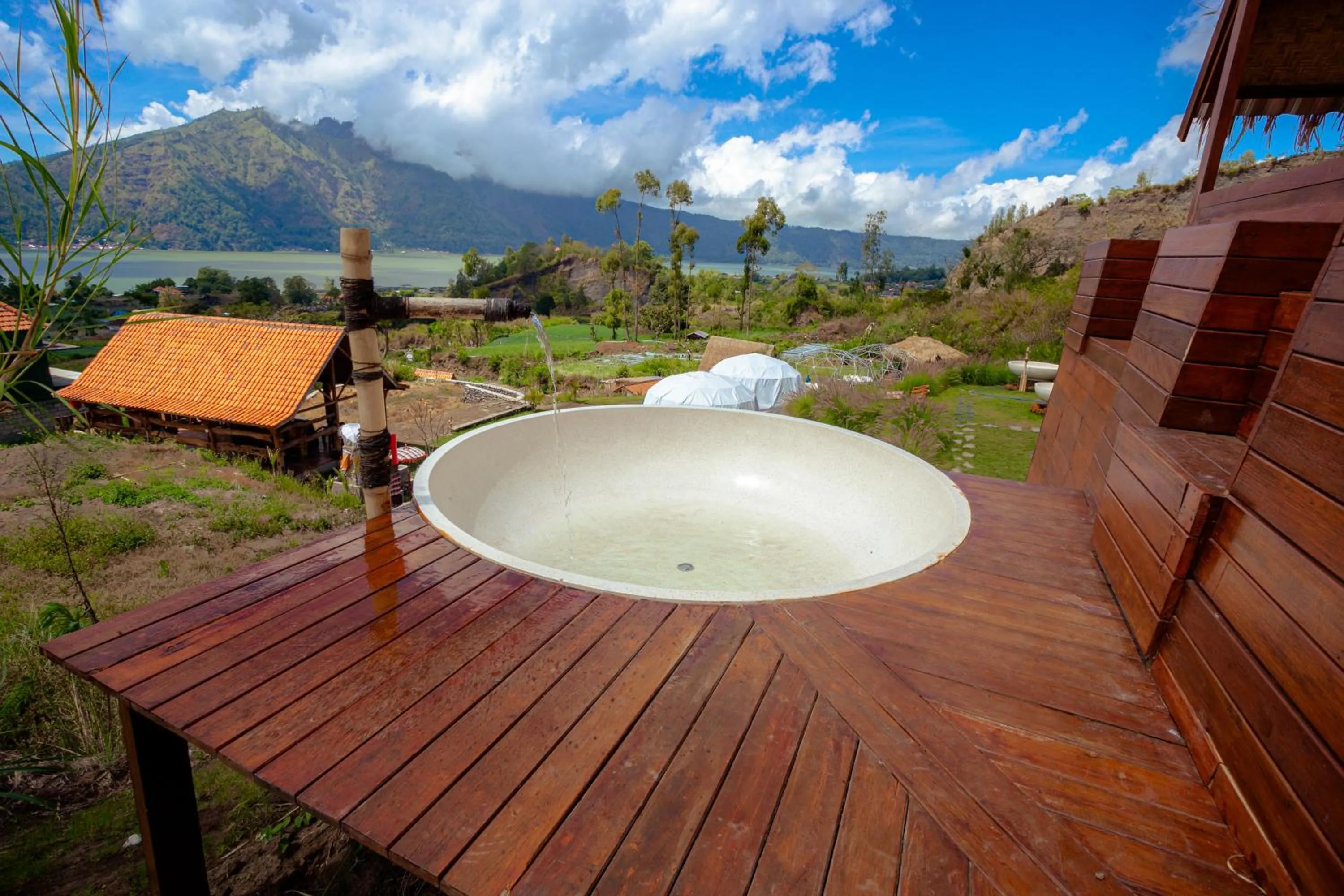 Mountain view in Segara Camp Kintamani