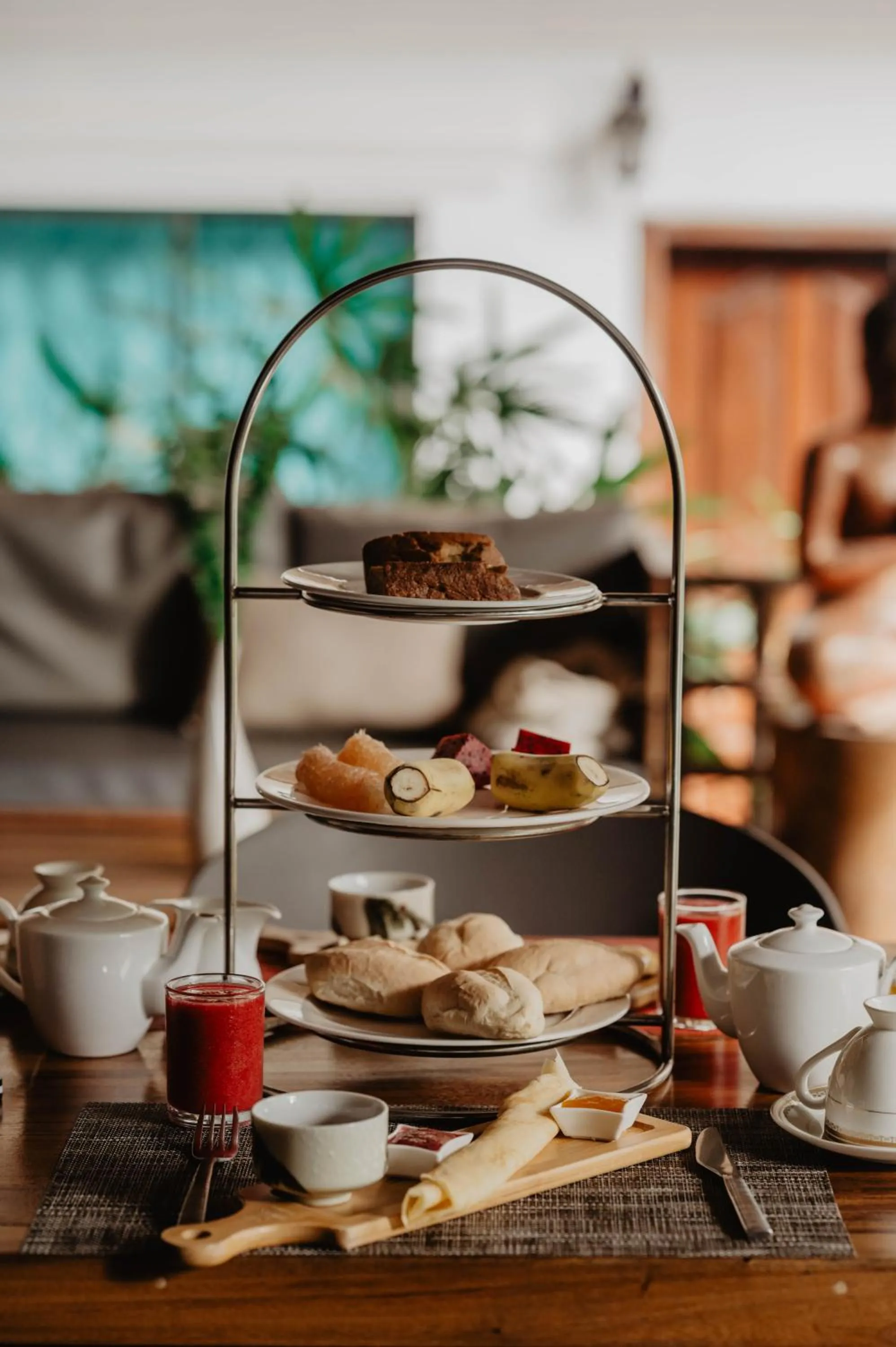 Breakfast in La Bastide de Caro