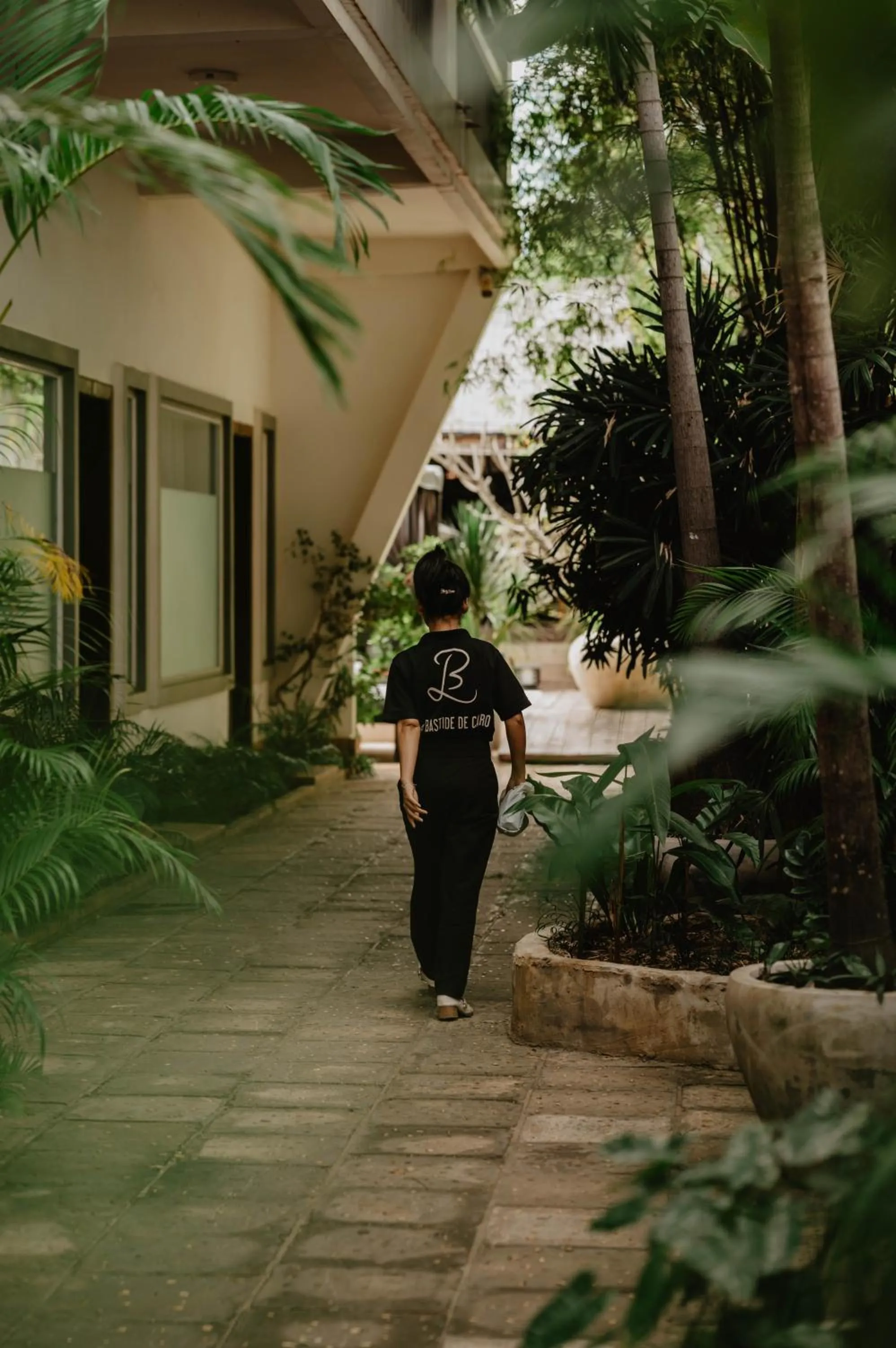Garden in La Bastide de Caro