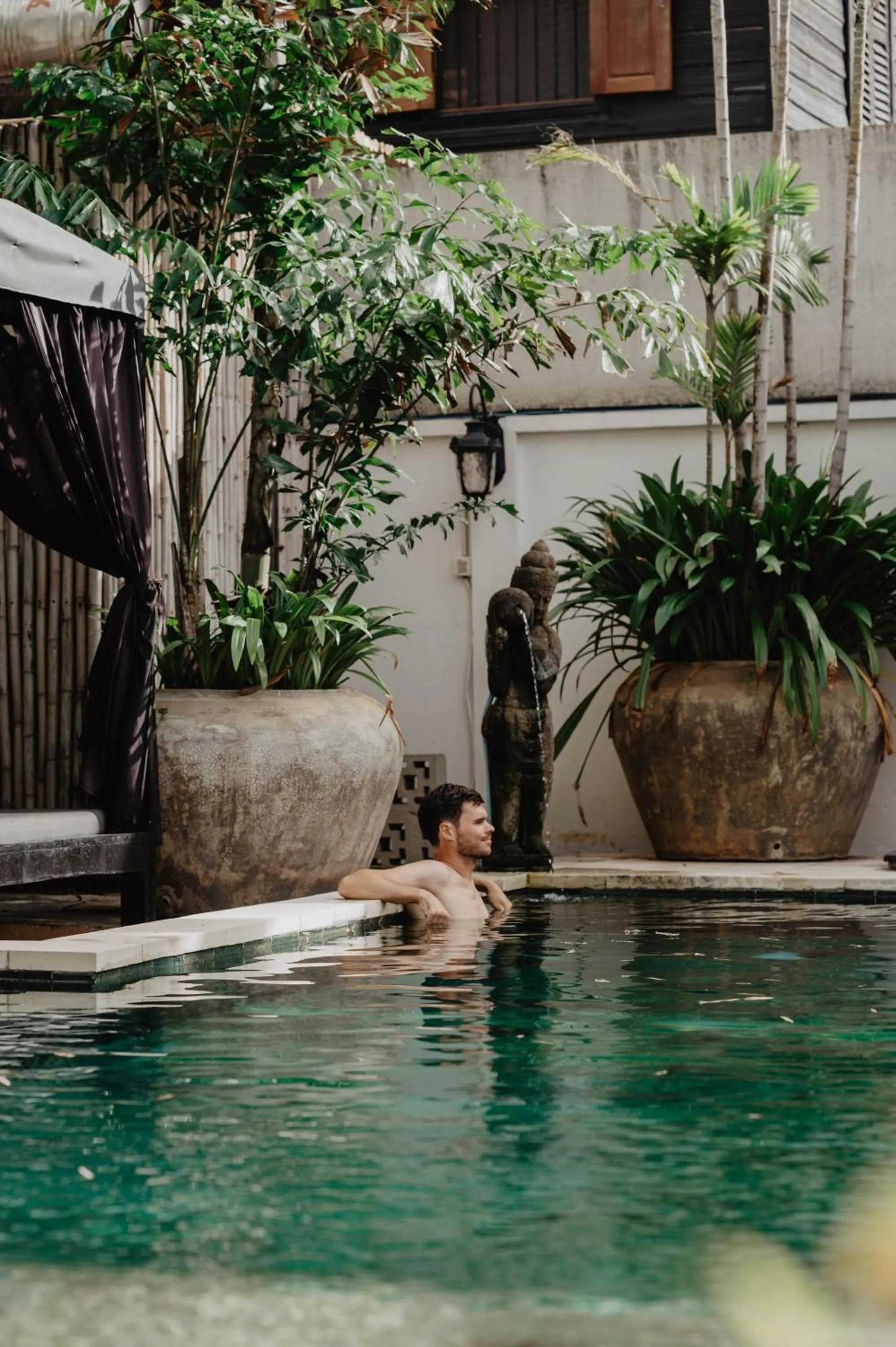 Swimming pool in La Bastide de Caro