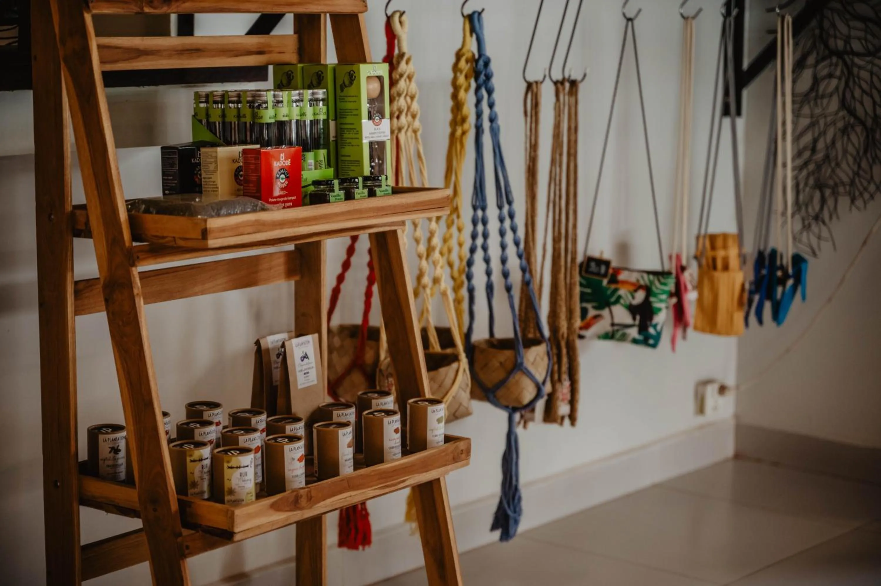Lobby or reception in La Bastide de Caro