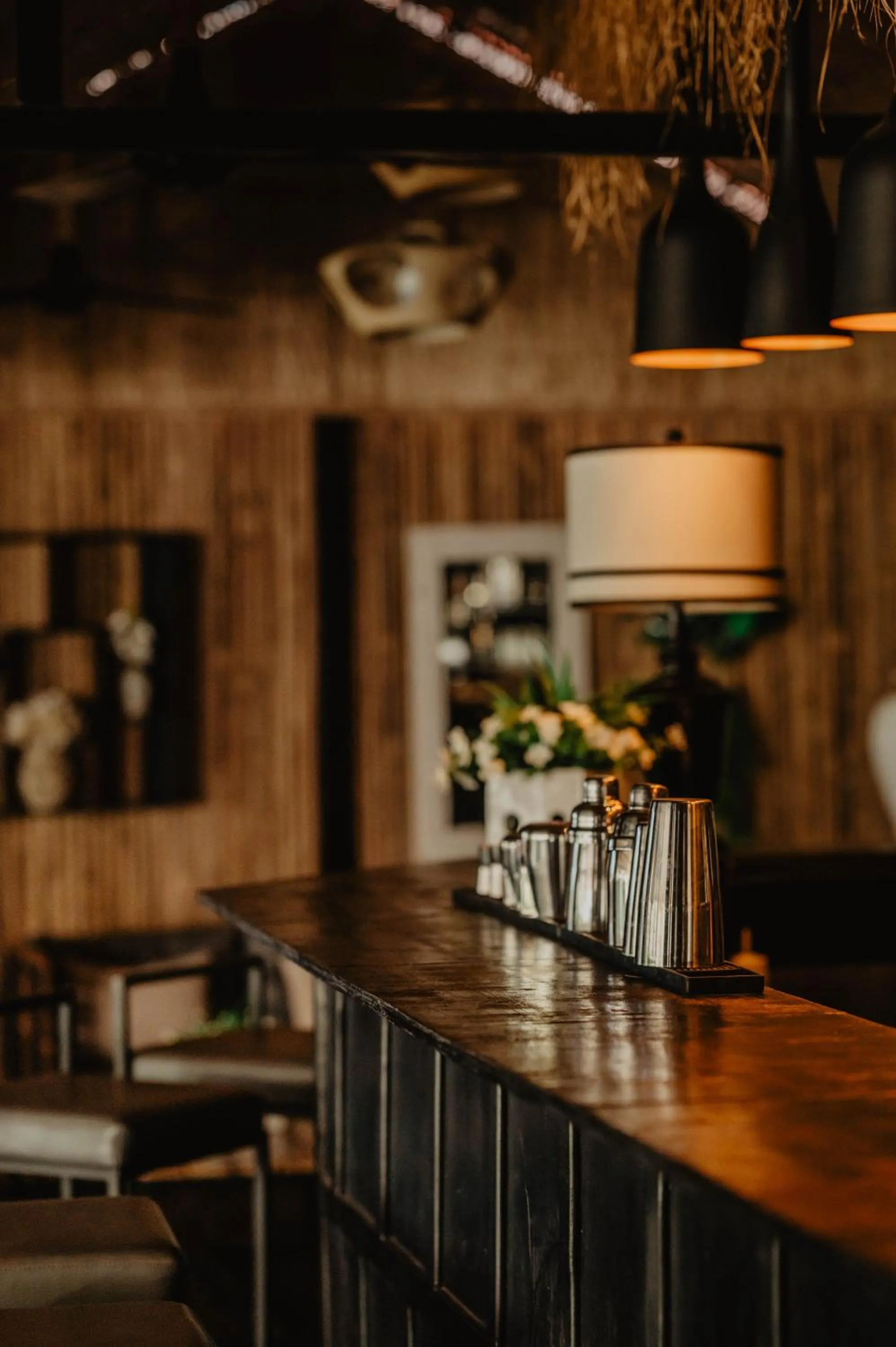 Lounge or bar in La Bastide de Caro