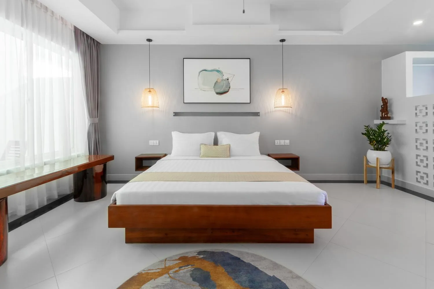 Bed in La Bastide de Caro