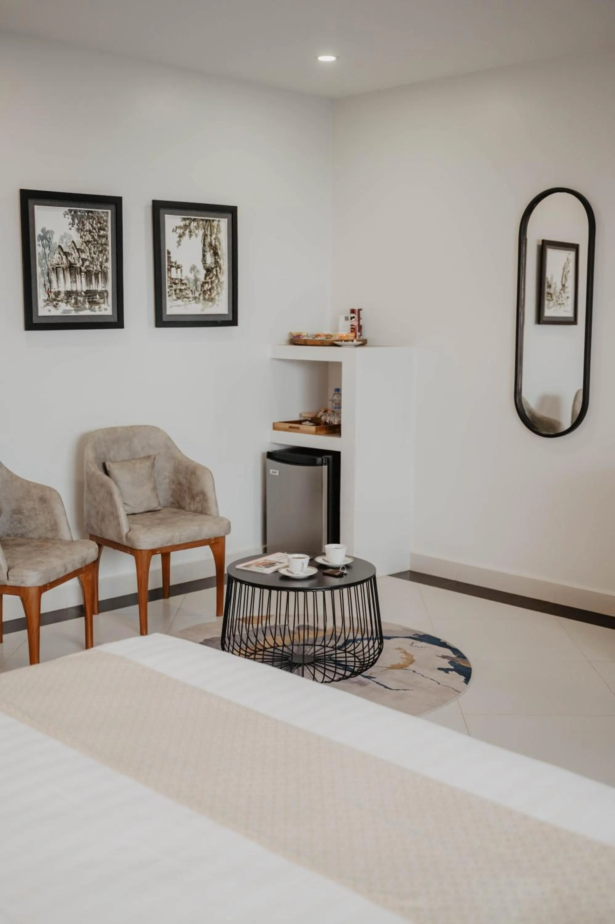 Bedroom in La Bastide de Caro