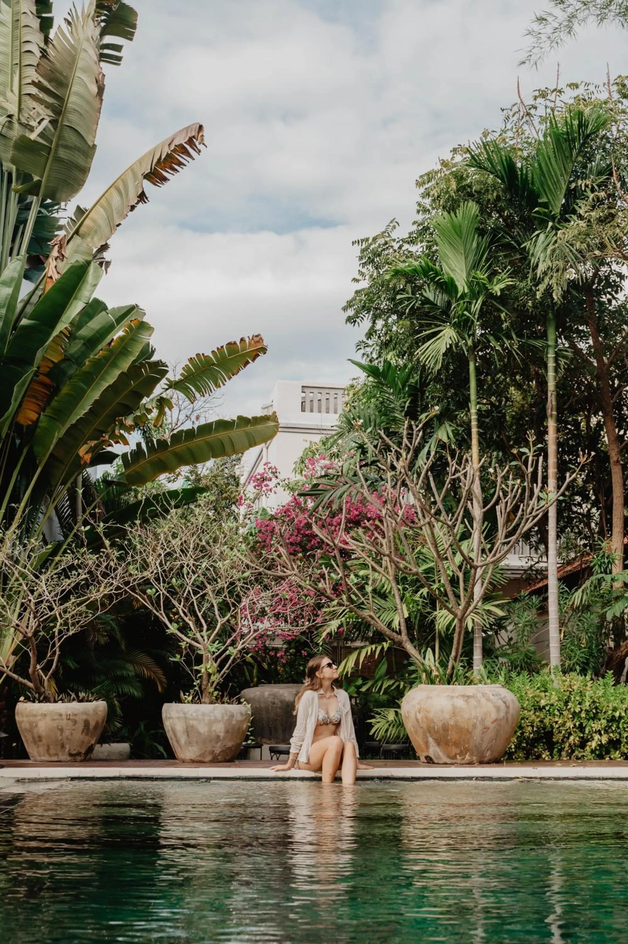 Swimming pool in La Bastide de Caro