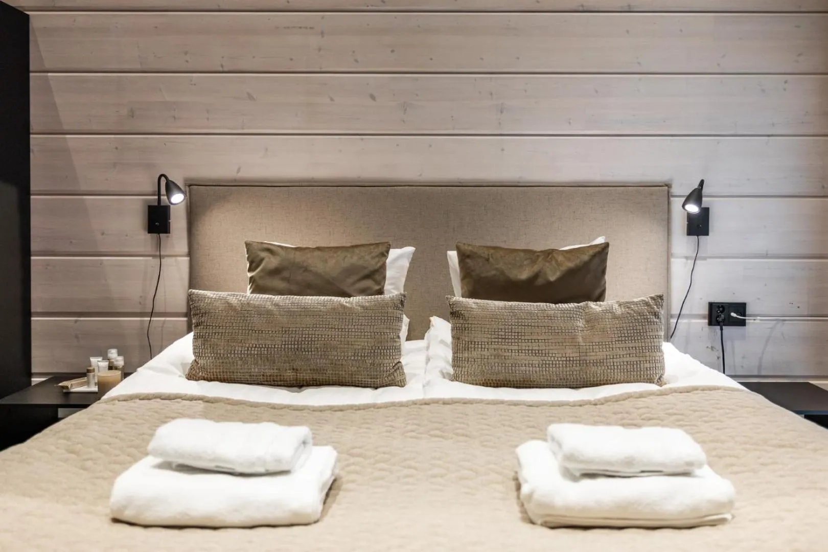 Bed in Santa's Luxury Apartment 2, Santa Claus Village