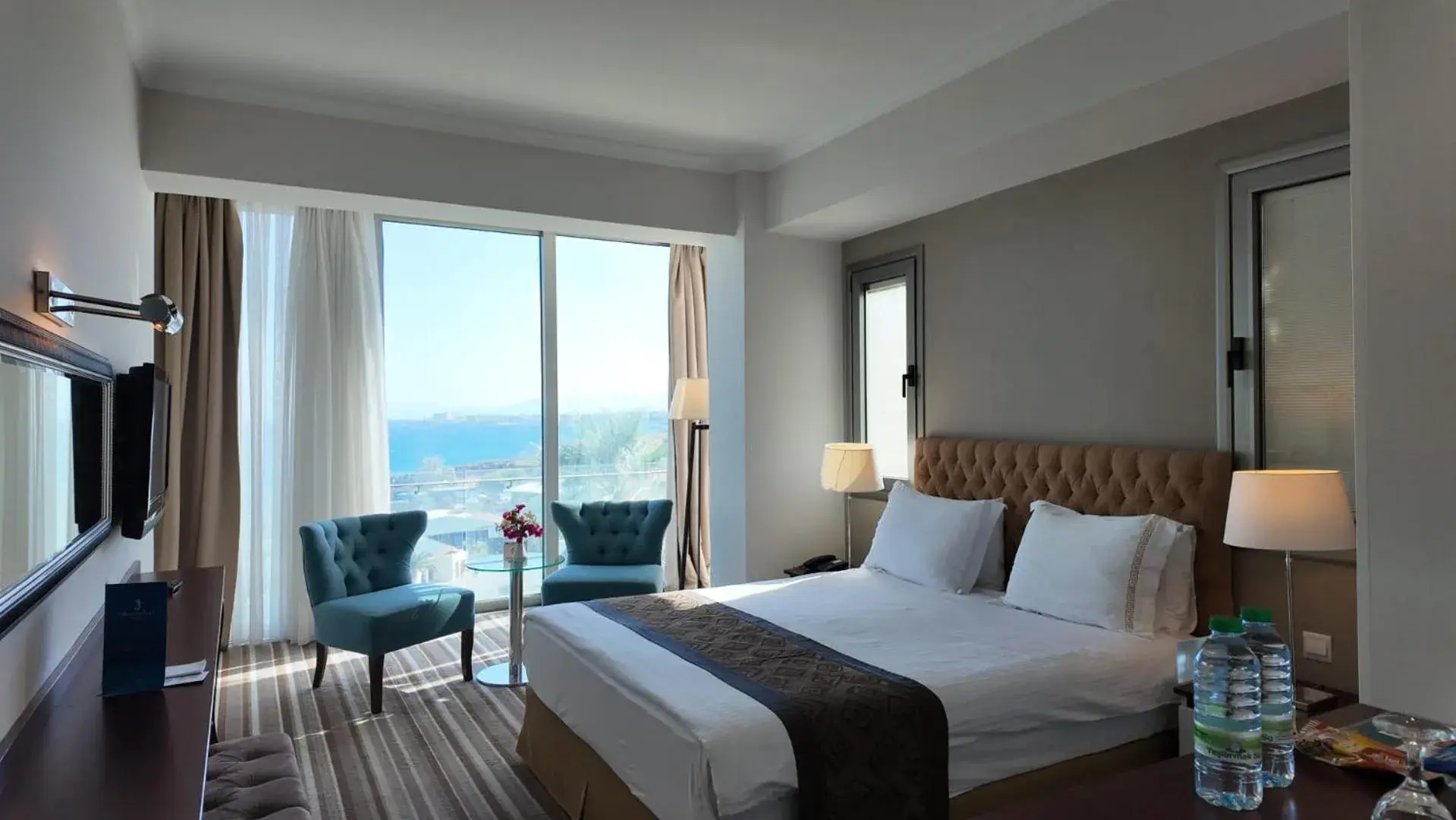 Sea view, Bed in Denizkizi Hotel Sea view, Bed in Denizkizi Hotel