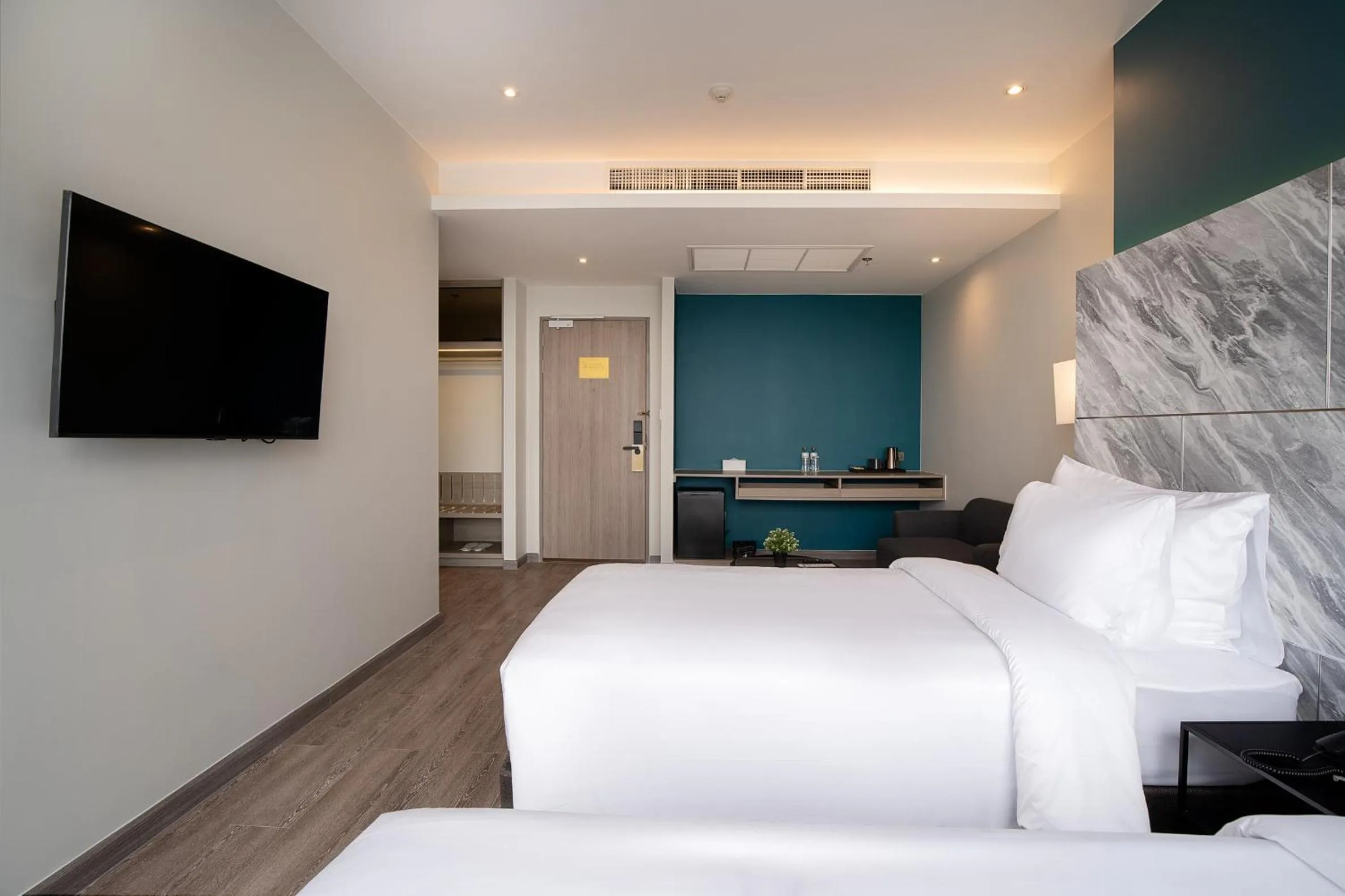 Bedroom, Bed in Thaya Hotel Bangkok