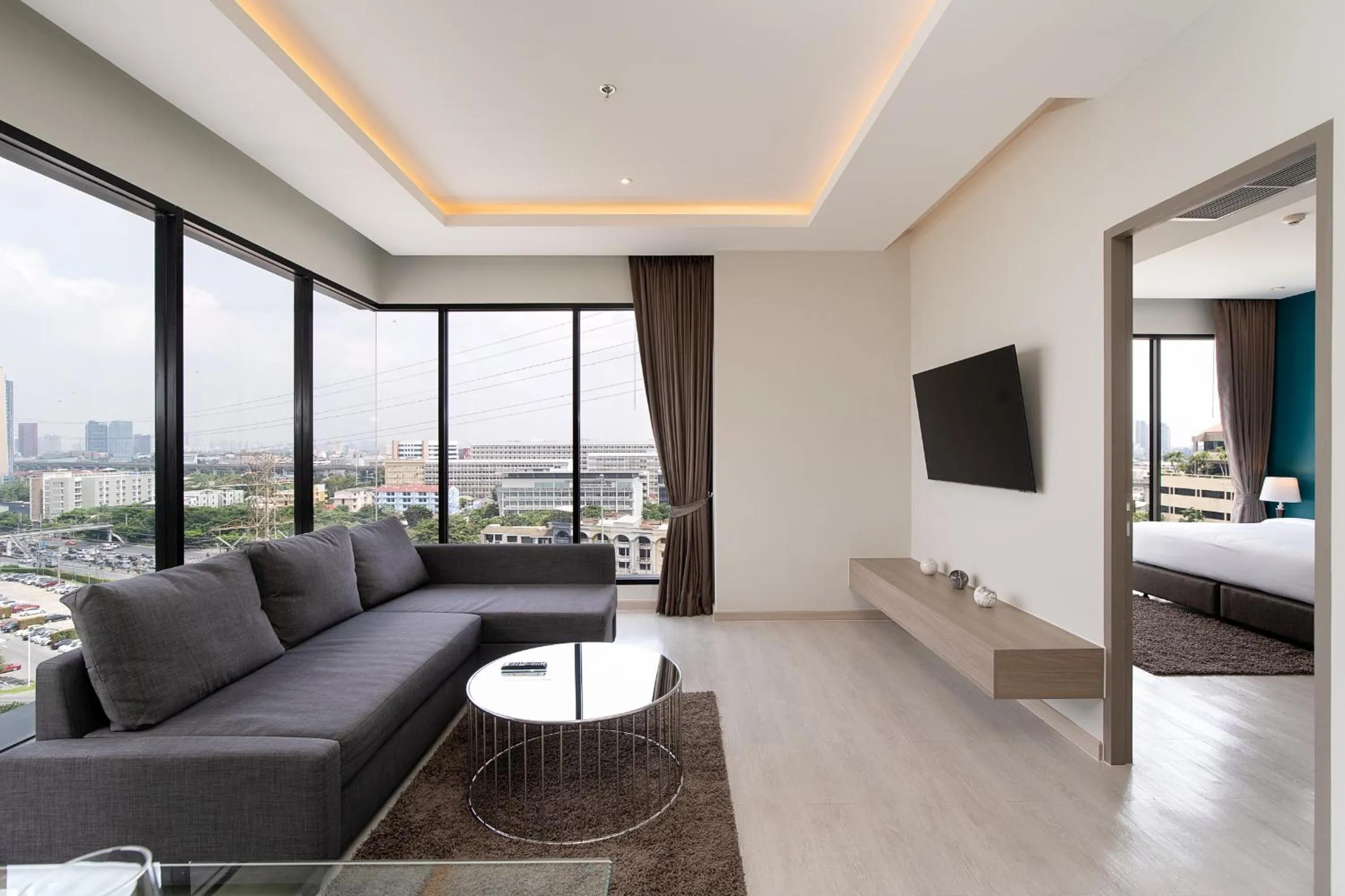 City view in Thaya Hotel Bangkok