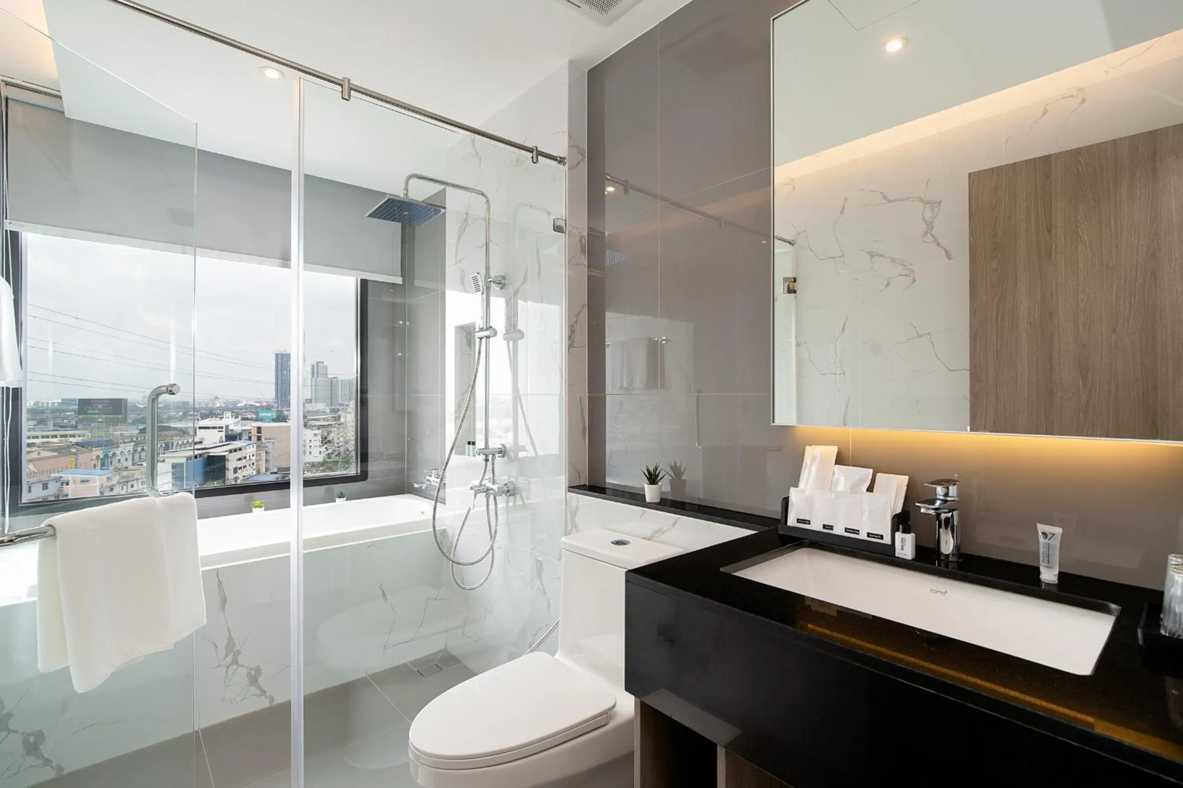 Bathroom in Thaya Hotel Bangkok