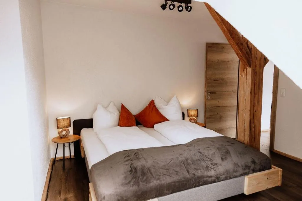 Bed in Das Schutzhaus-Bed and Breakfast-Dein Basislager im Salzkammergut