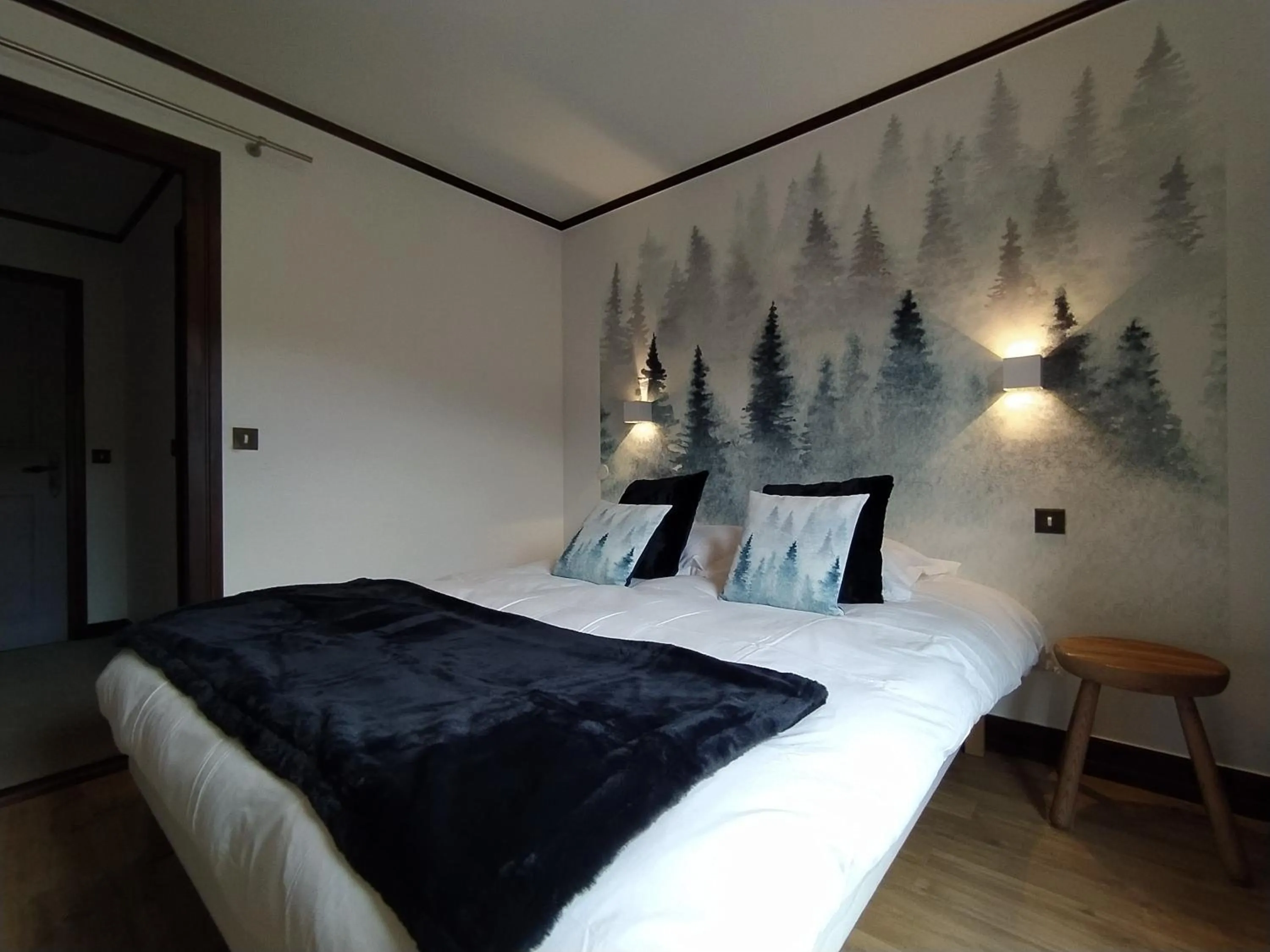 Bed in Chalet Appart'Hôtel l'Eau Vive