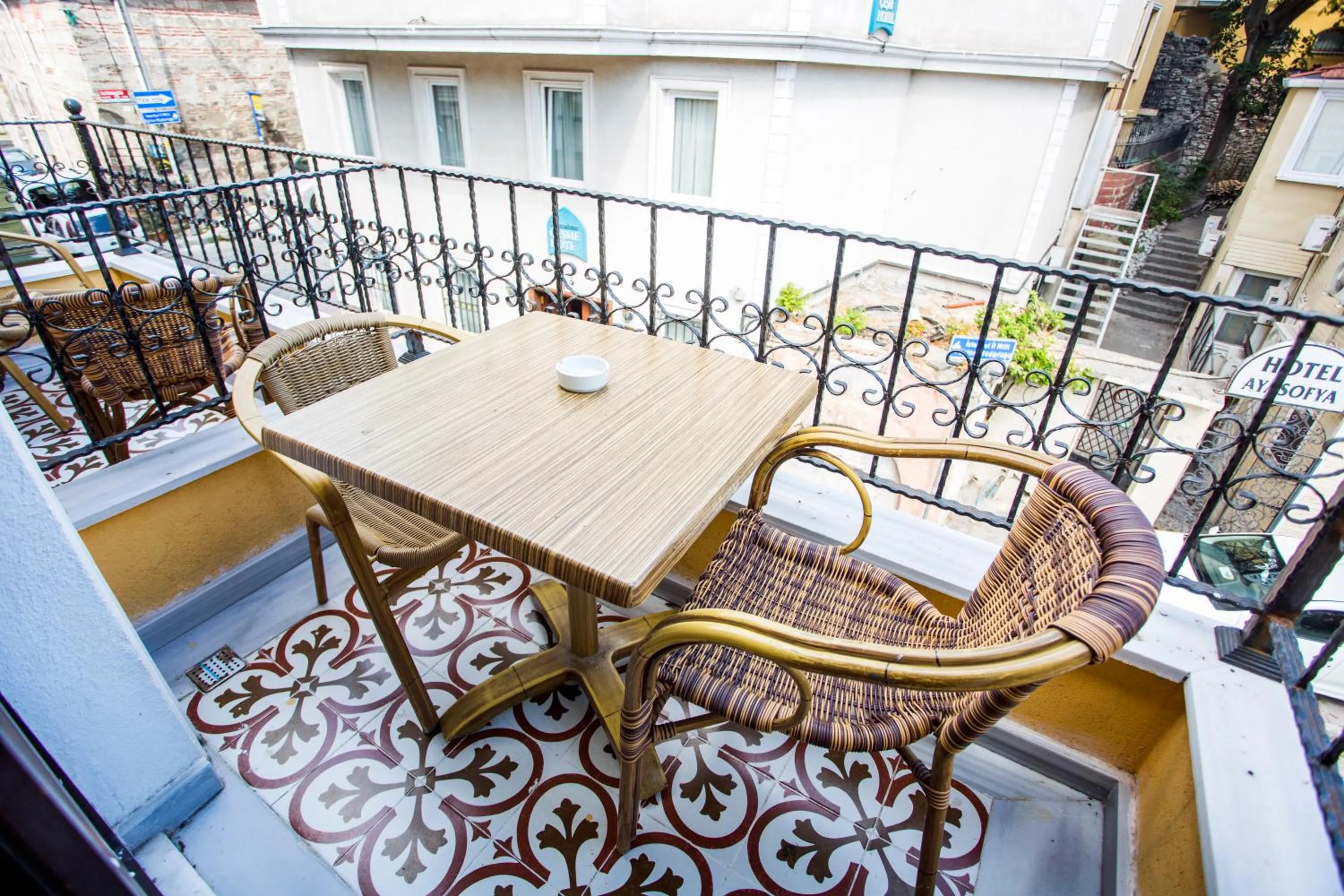 Balcony/Terrace in Garden House Hotel - Special Class