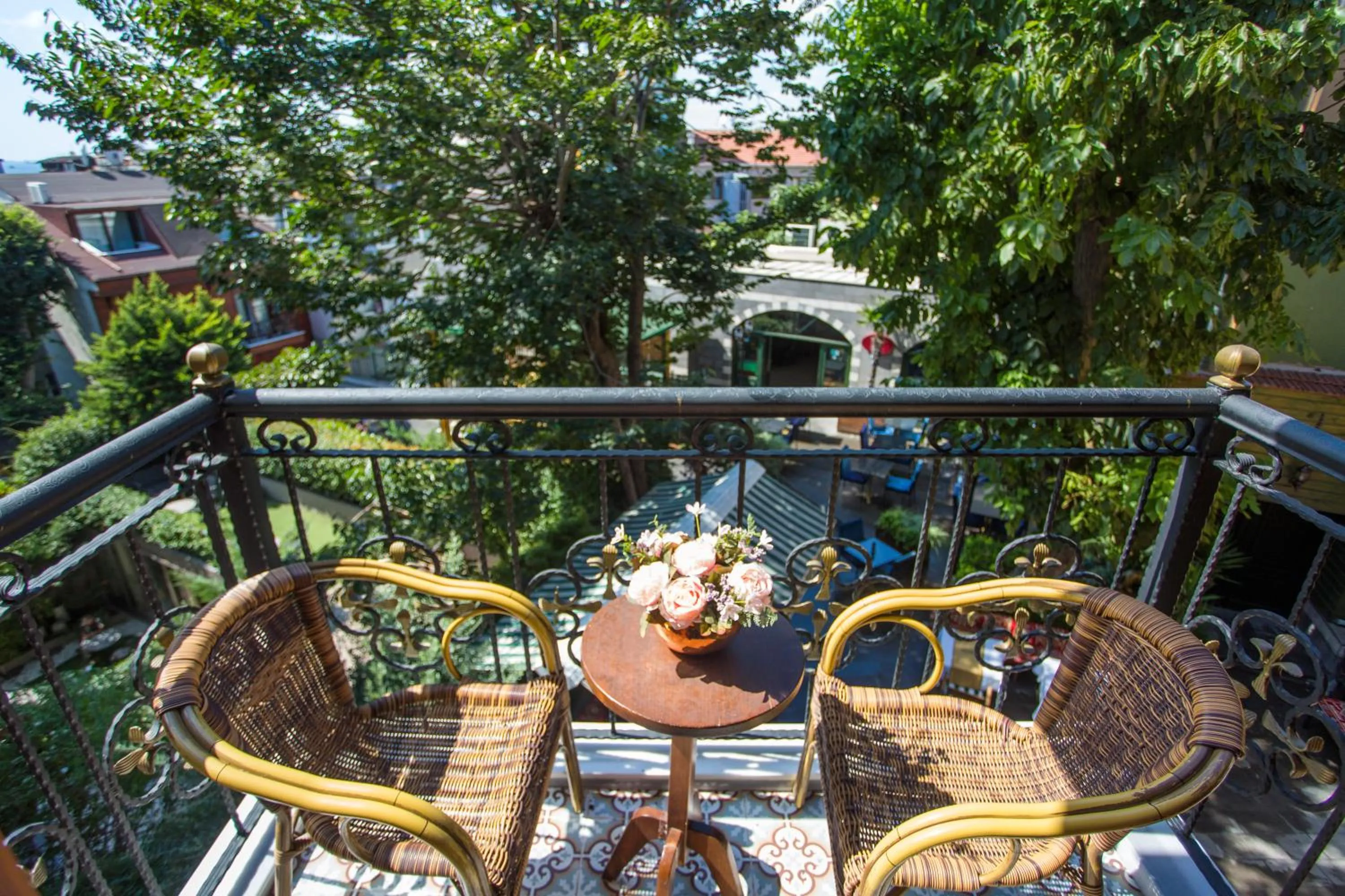 Balcony/Terrace in Garden House Hotel - Special Class