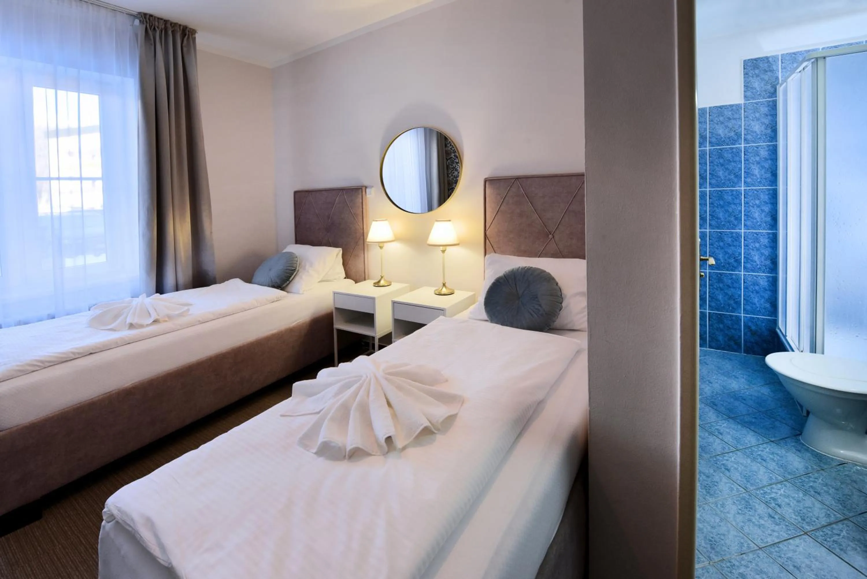 Photo of the whole room, Bed in APLEND Hotel Lujza Major