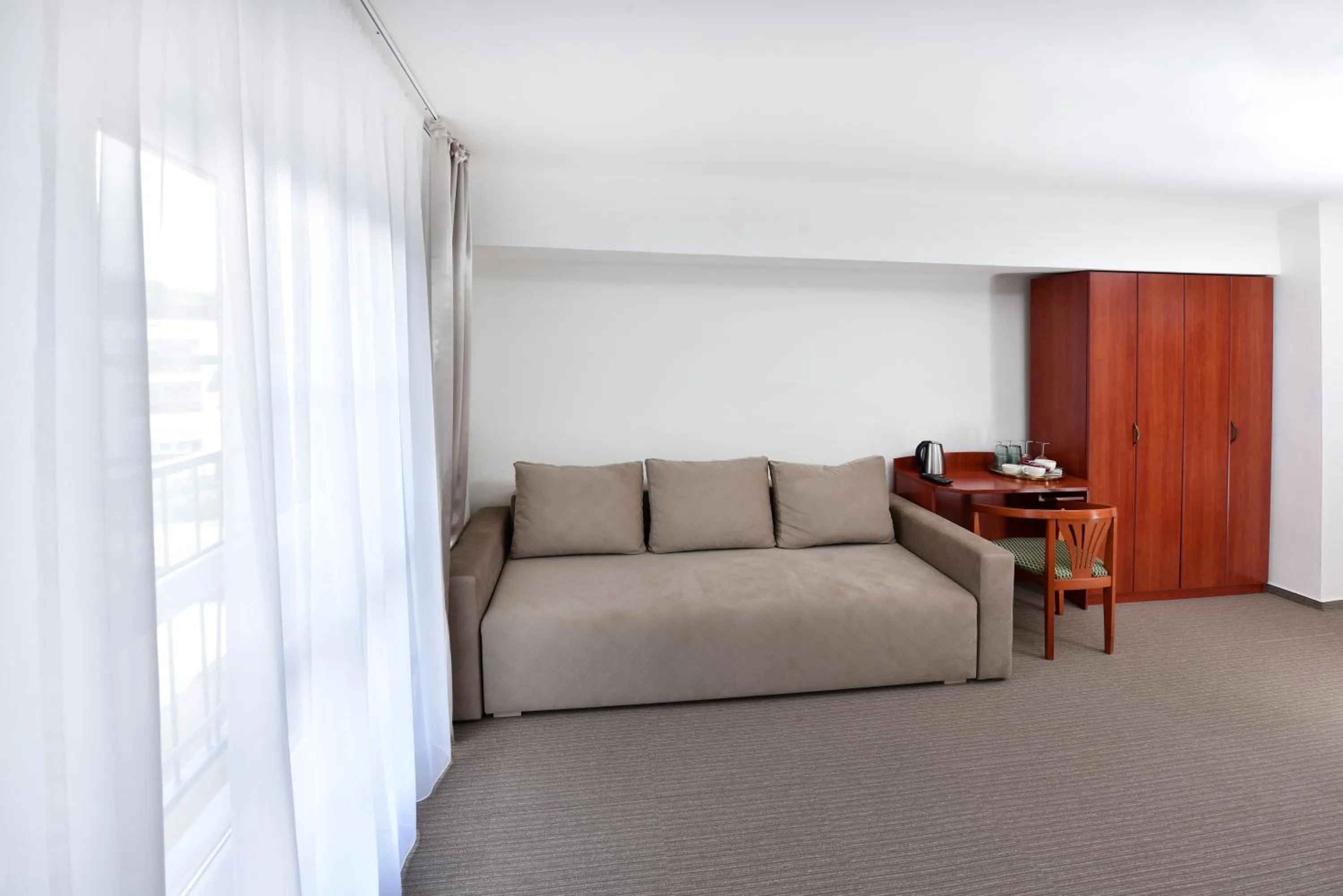 Seating area in APLEND Hotel Lujza Major